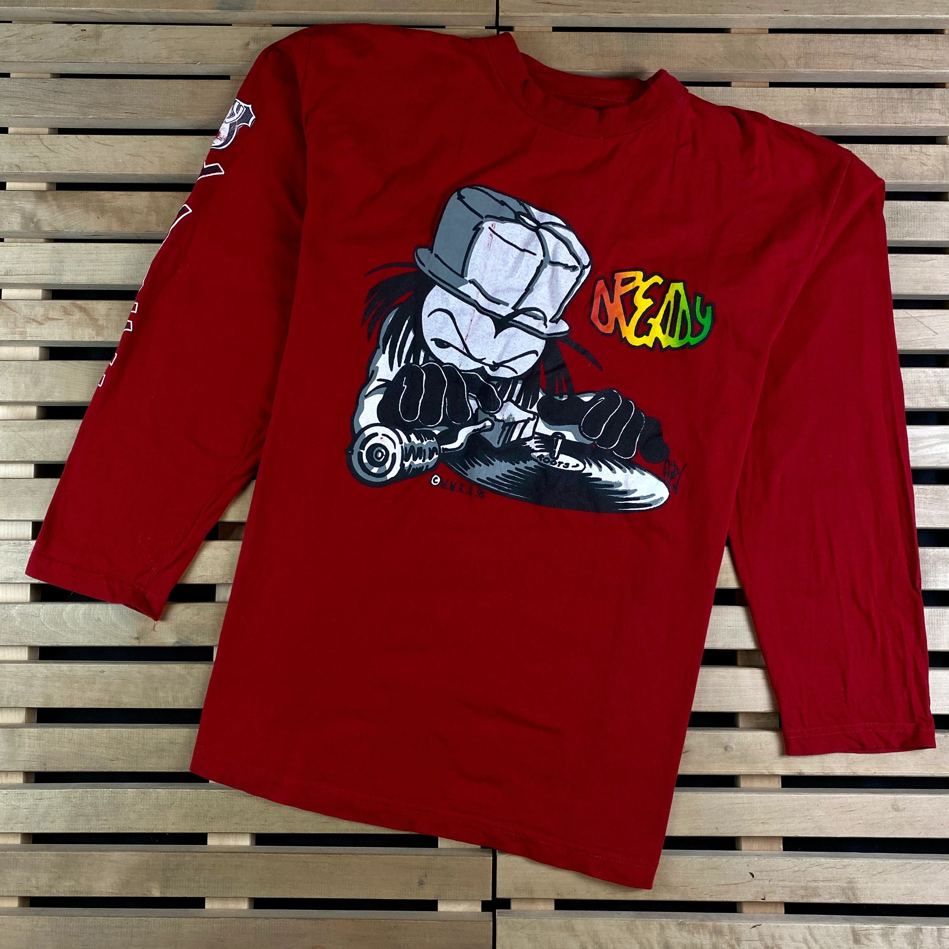 Cartoon Network × Vintage Mens T Shirt Long Sleeve Dready Size XL Size US XL / EU 56 / 4 - 1 Thumbnail