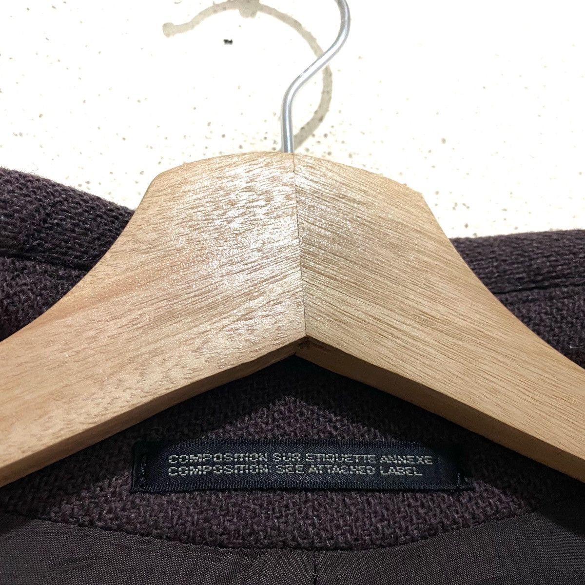Yohji Yamamoto Vintage Y's Yohji Yamamoto Wool Tweed Coat Jacket JAPAN Size US M / EU 48-50 / 2 - 10 Thumbnail