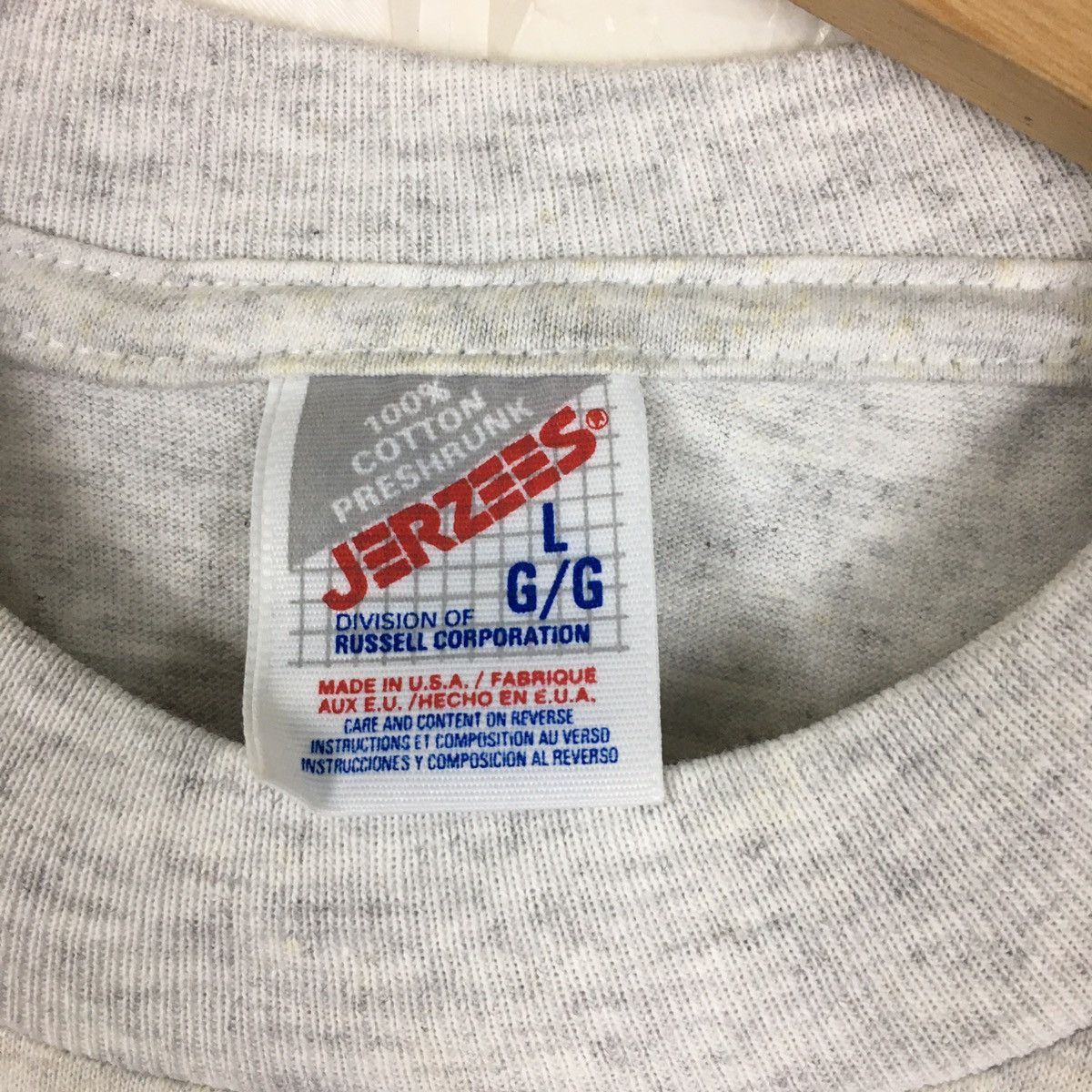 Jerzees Vintage 90s Animal Tee Size US L / EU 52-54 / 3 - 7 Thumbnail
