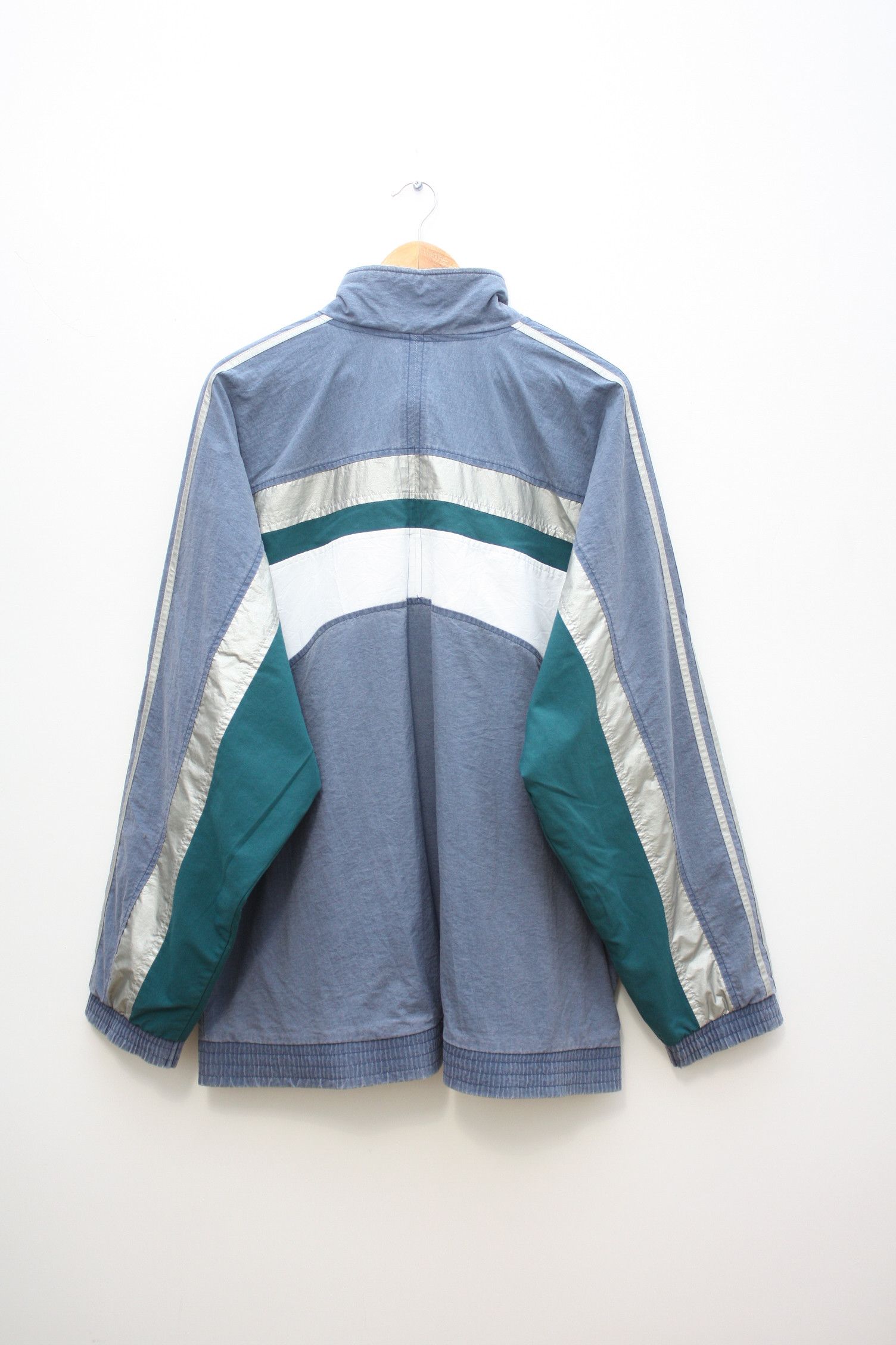 Adidas Adidas Vintage Zip Lightweight Windbreaker XL Men's Size US XL / EU 56 / 4 - 3 Thumbnail