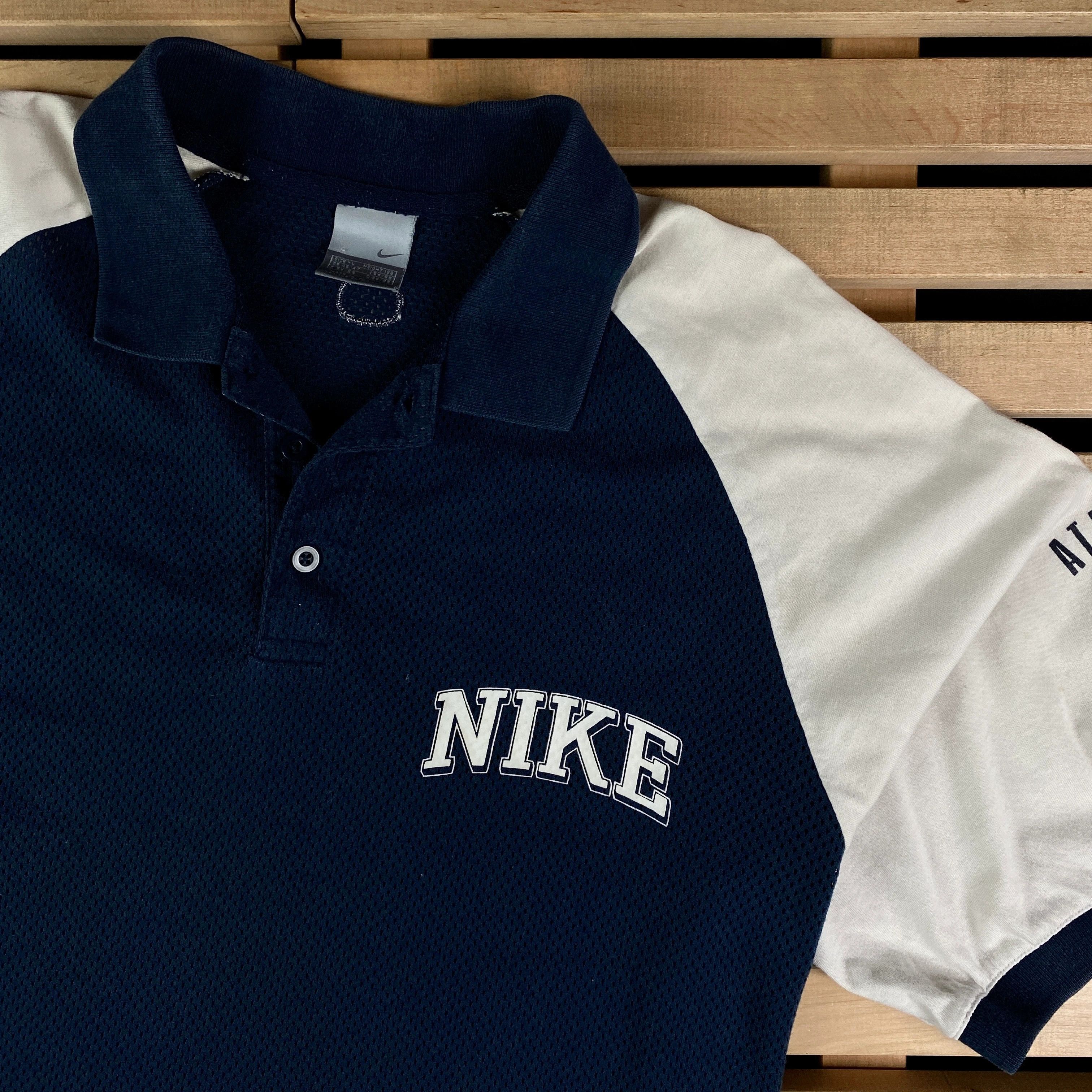 Nike × Vintage Mens Nike Vintage Polo Shirt Size XL Size US XL / EU 56 / 4 - 2 Thumbnail