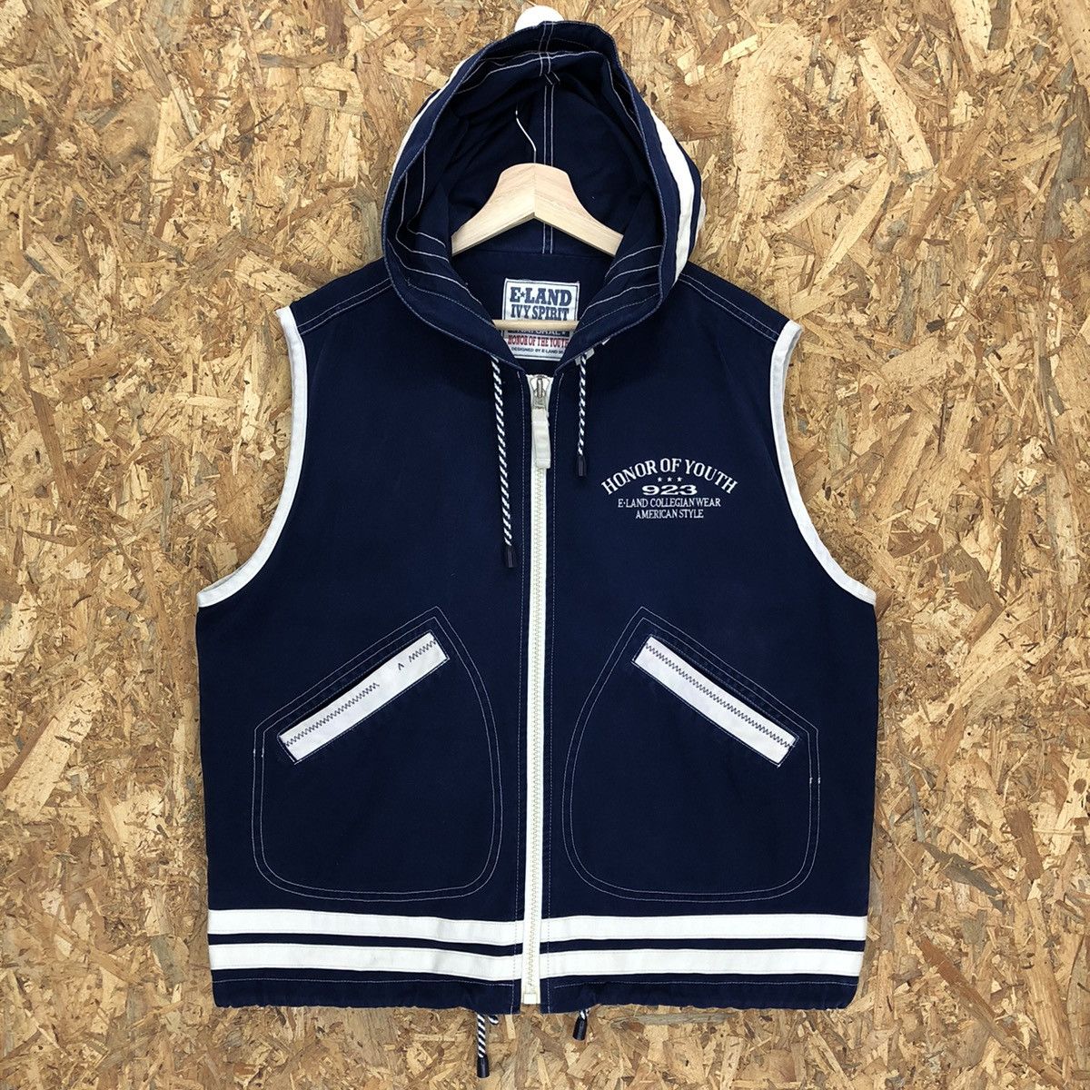 Vintage Honor Of Youth 923 Hoodie Sleeveless