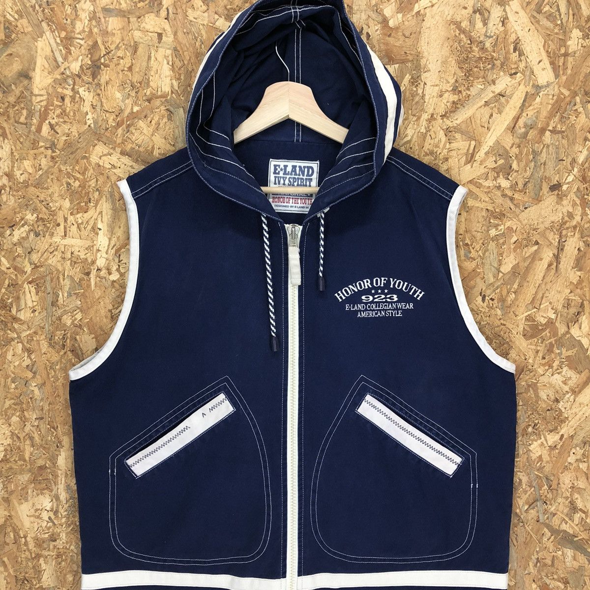 Vintage Honor Of Youth 923 Hoodie Sleeveless