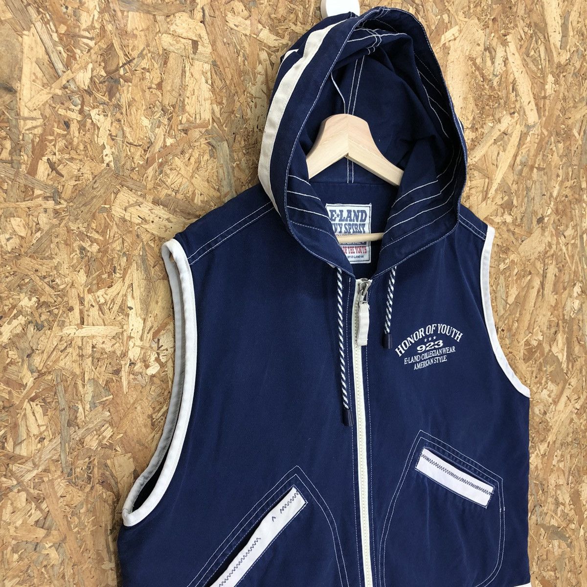 Vintage Honor Of Youth 923 Hoodie Sleeveless