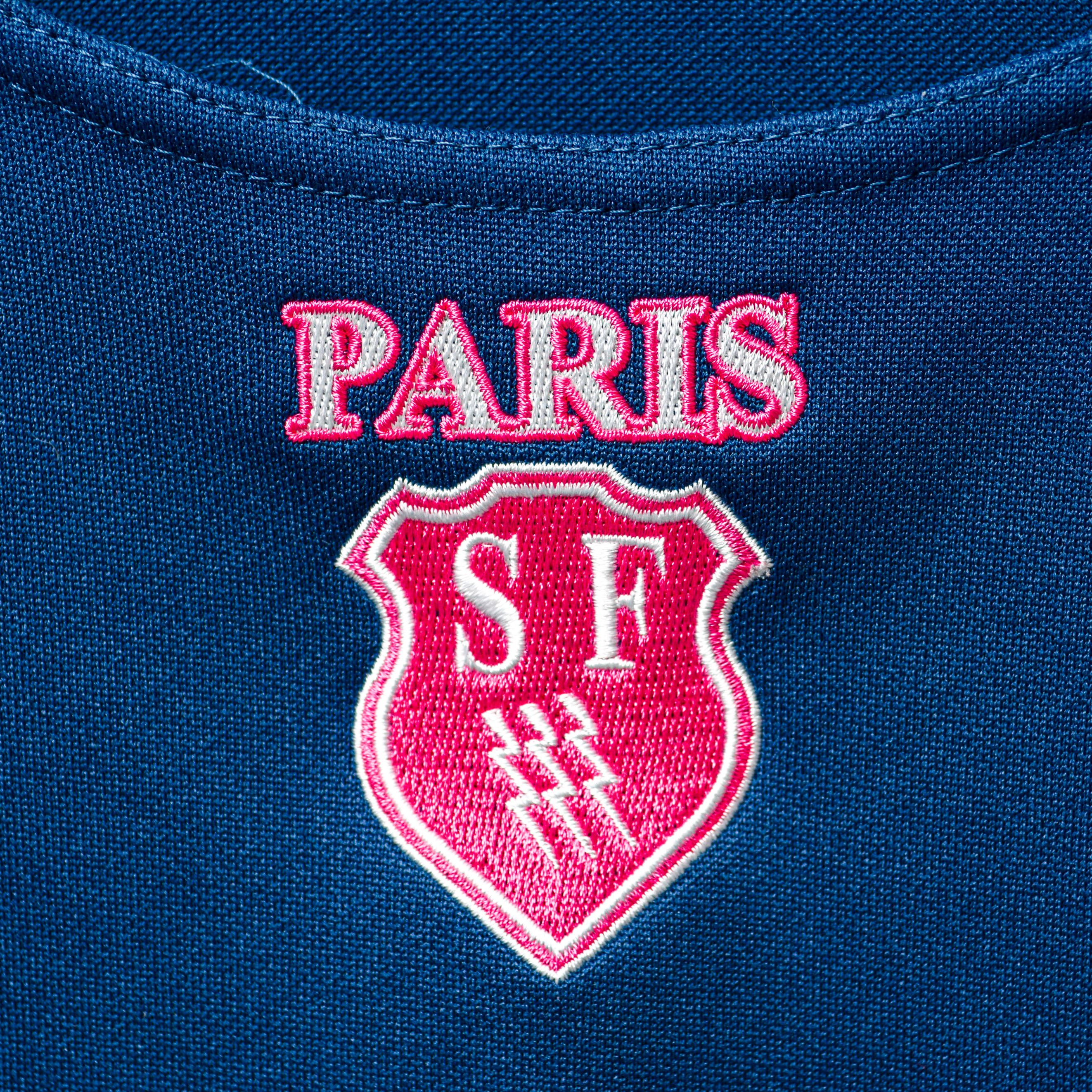 Adidas Stade Francais Paris Lightning Rugby Women L Jersey Shirt Size L / US 10 / IT 46 - 2 Thumbnail