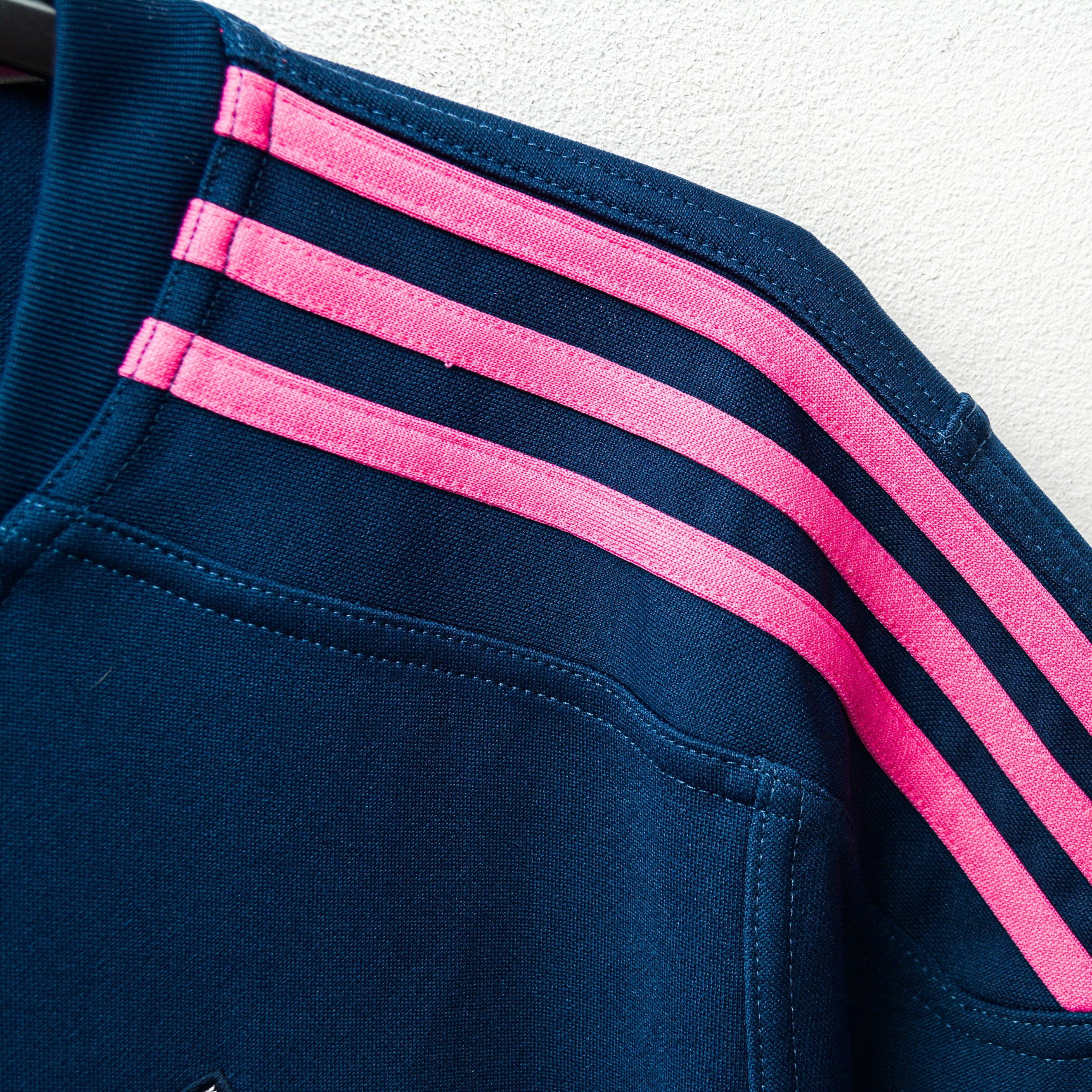 Adidas Stade Francais Paris Lightning Rugby Women L Jersey Shirt Size L / US 10 / IT 46 - 3 Thumbnail