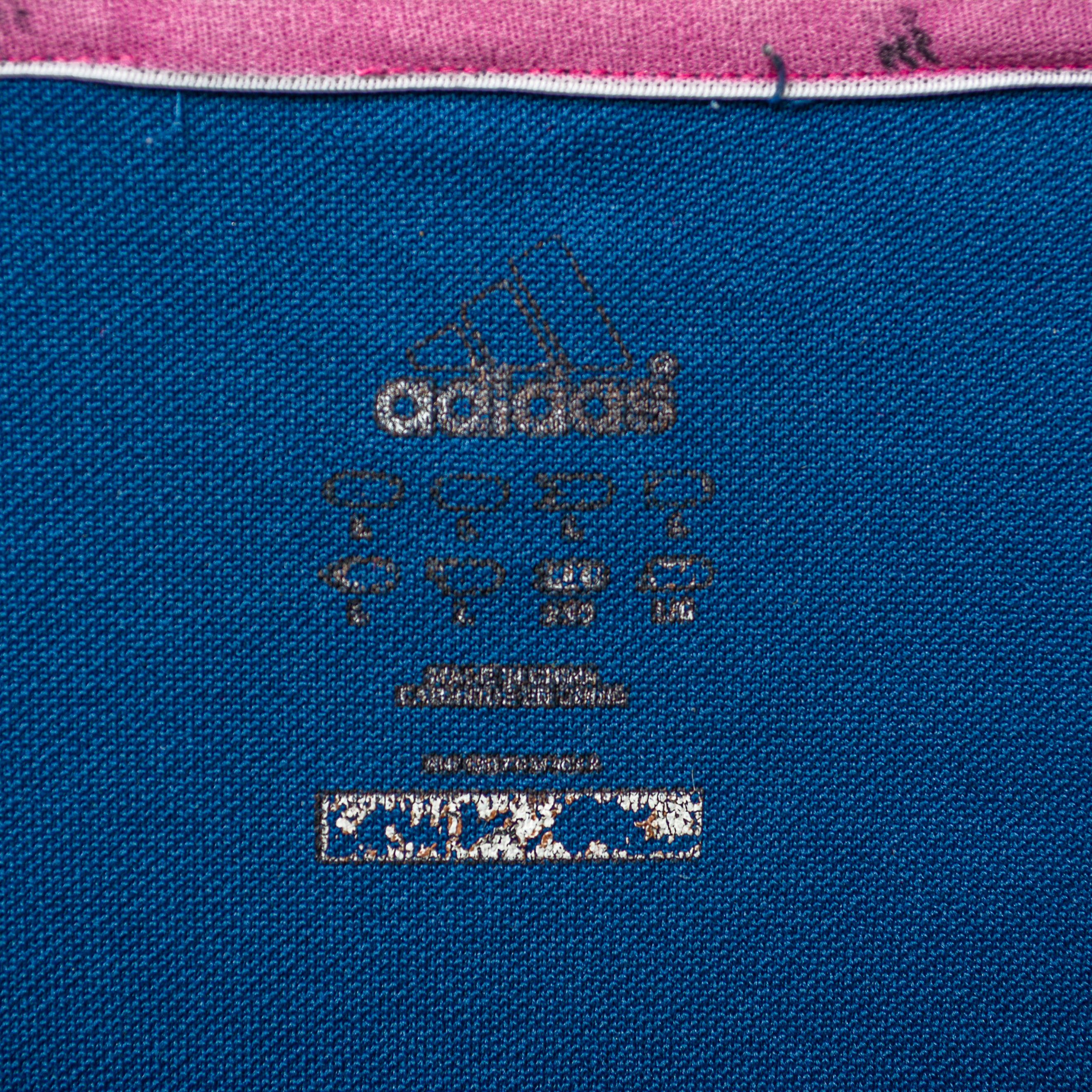 Adidas Stade Francais Paris Lightning Rugby Women L Jersey Shirt Size L / US 10 / IT 46 - 8 Thumbnail