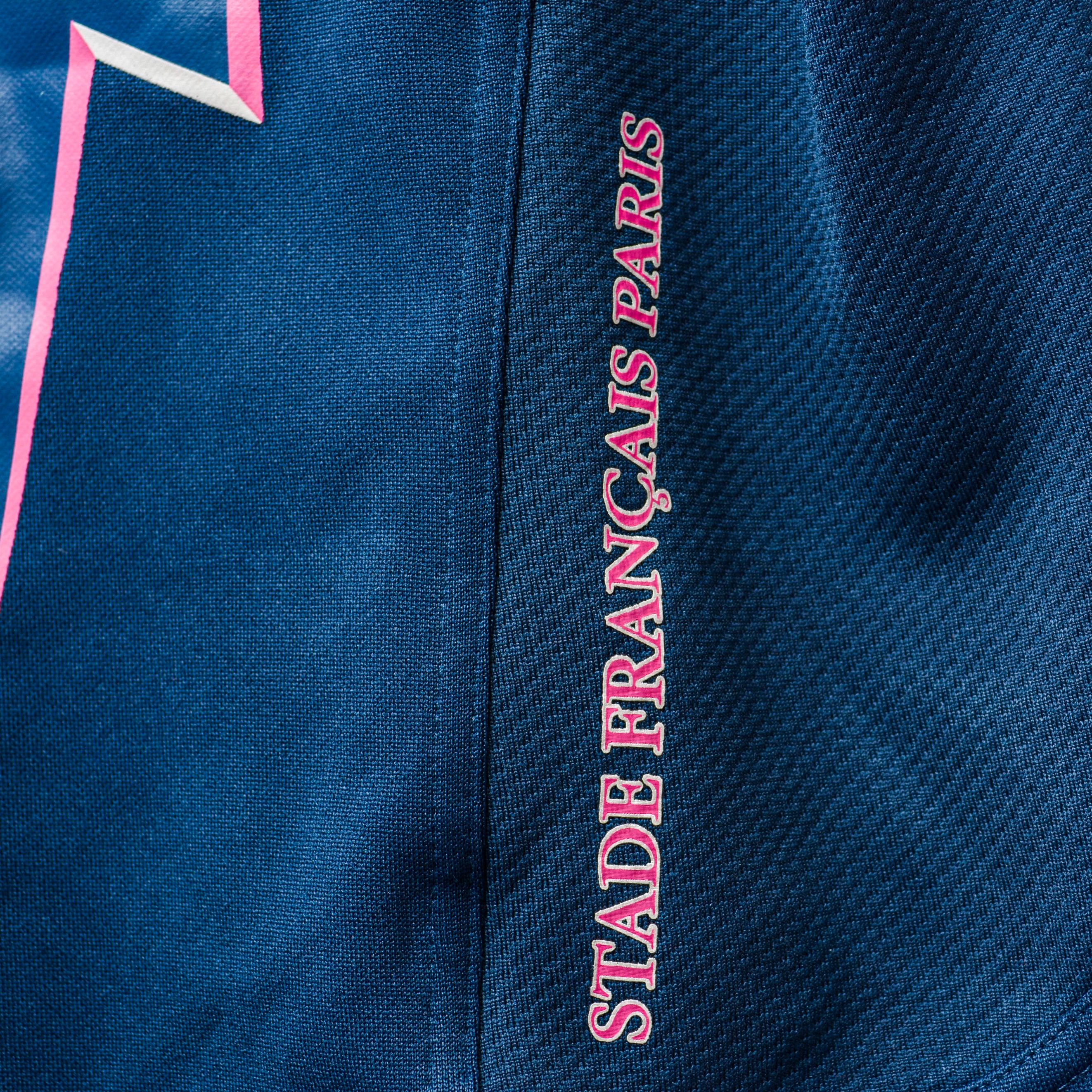 Adidas Stade Francais Paris Lightning Rugby Women L Jersey Shirt Size L / US 10 / IT 46 - 4 Thumbnail