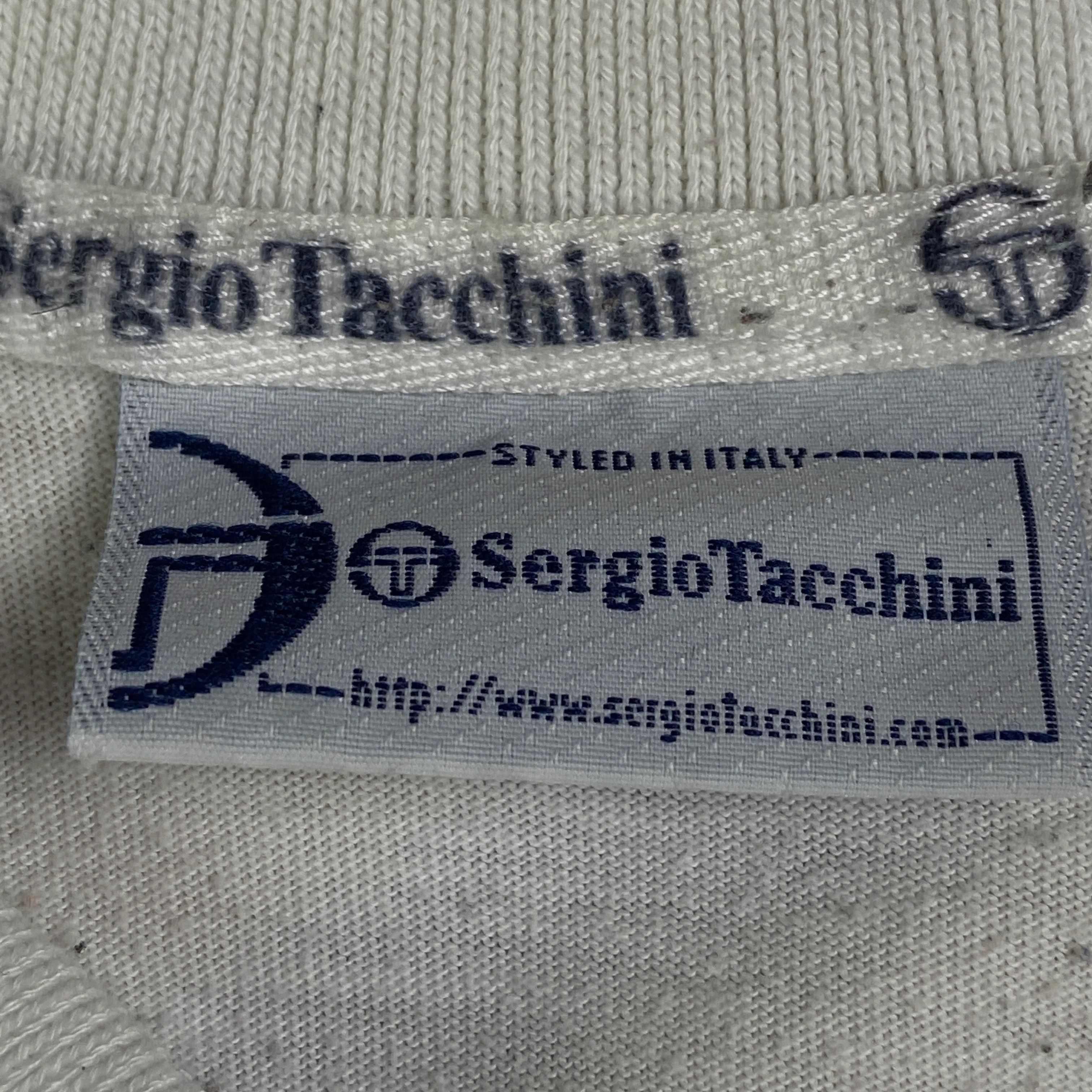 Sergio Tacchini × Vintage Mens Polo T Shirt Sergio Tacchini Vintage Size XL Size US XL / EU 56 / 4 - 4 Thumbnail