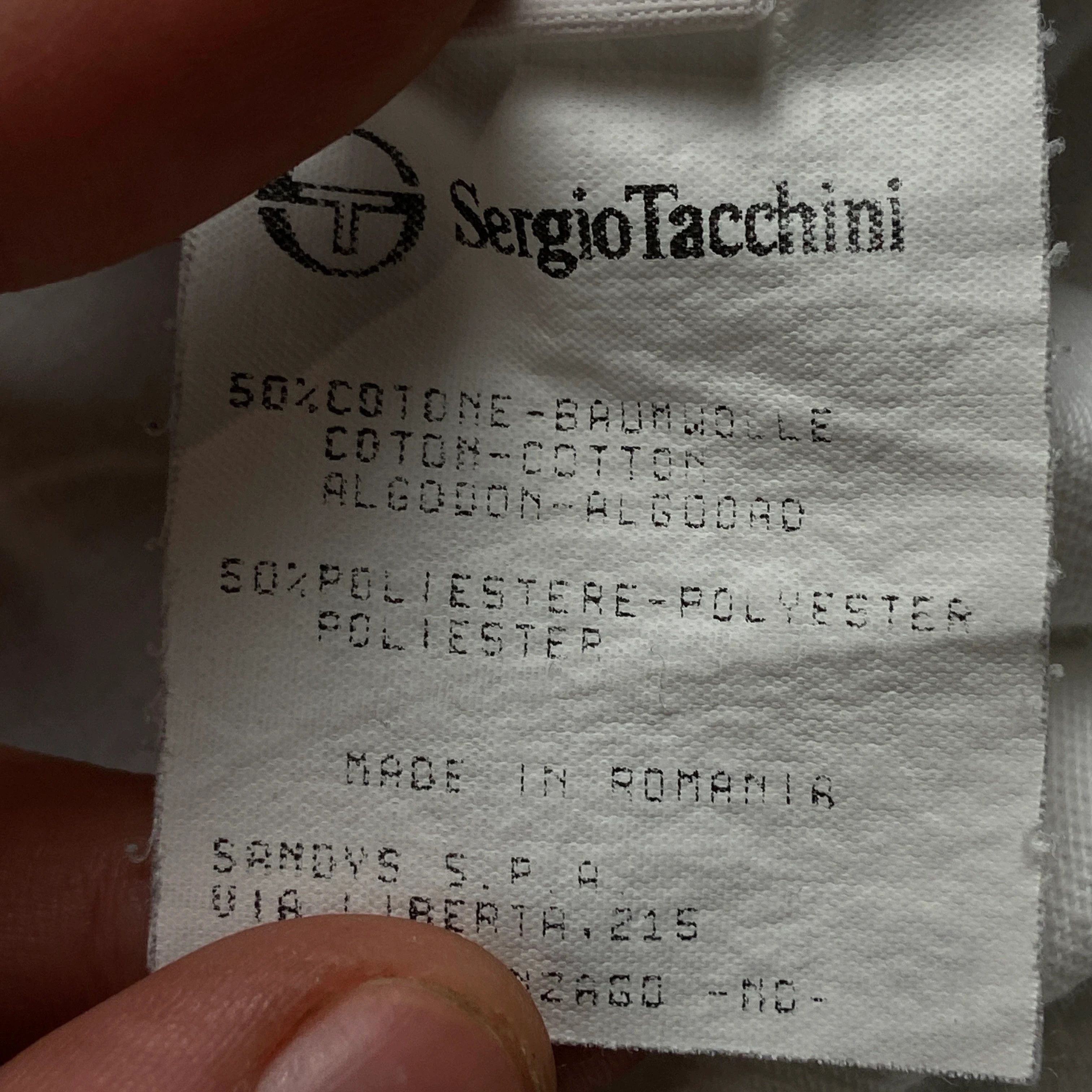 Sergio Tacchini × Vintage Mens Polo T Shirt Sergio Tacchini Vintage Size XL Size US XL / EU 56 / 4 - 6 Thumbnail