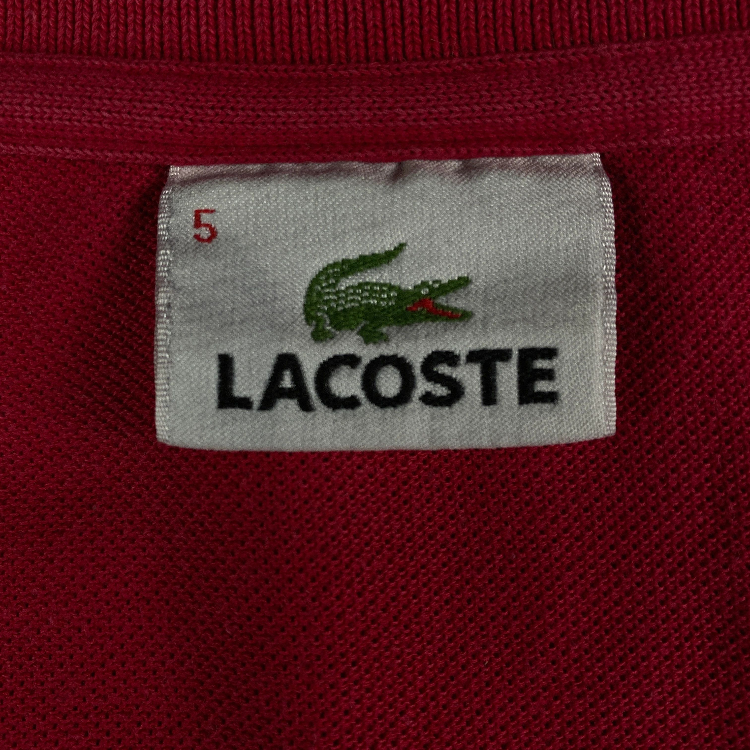 Lacoste × Vintage Mens Lacoste Vintage Polo Shirt Size 5 Size US L / EU 52-54 / 3 - 4 Thumbnail