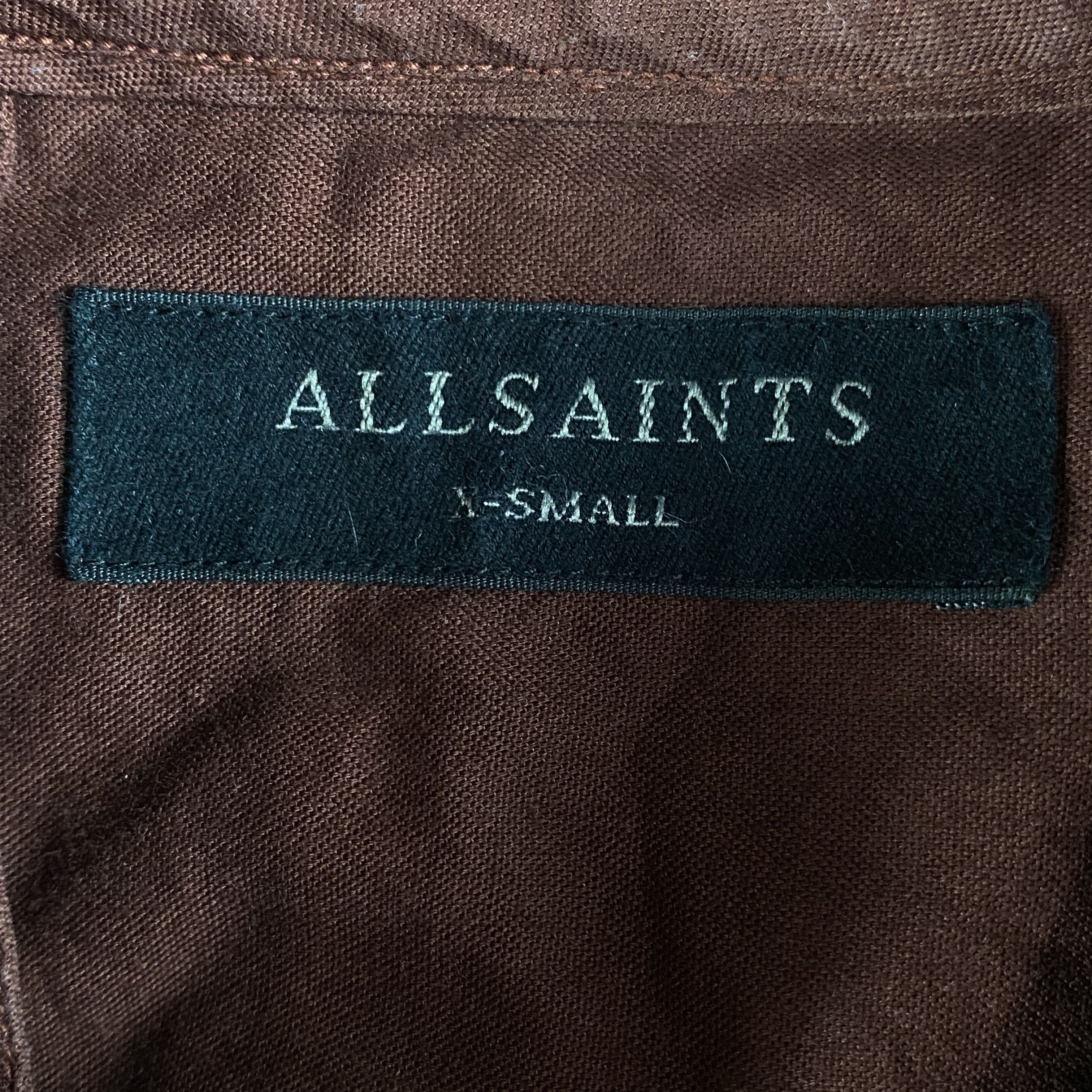 Allsaints Mens Shirt Long Sleeve Allsaints Size XS Size US XS / EU 42 / 0 - 4 Thumbnail