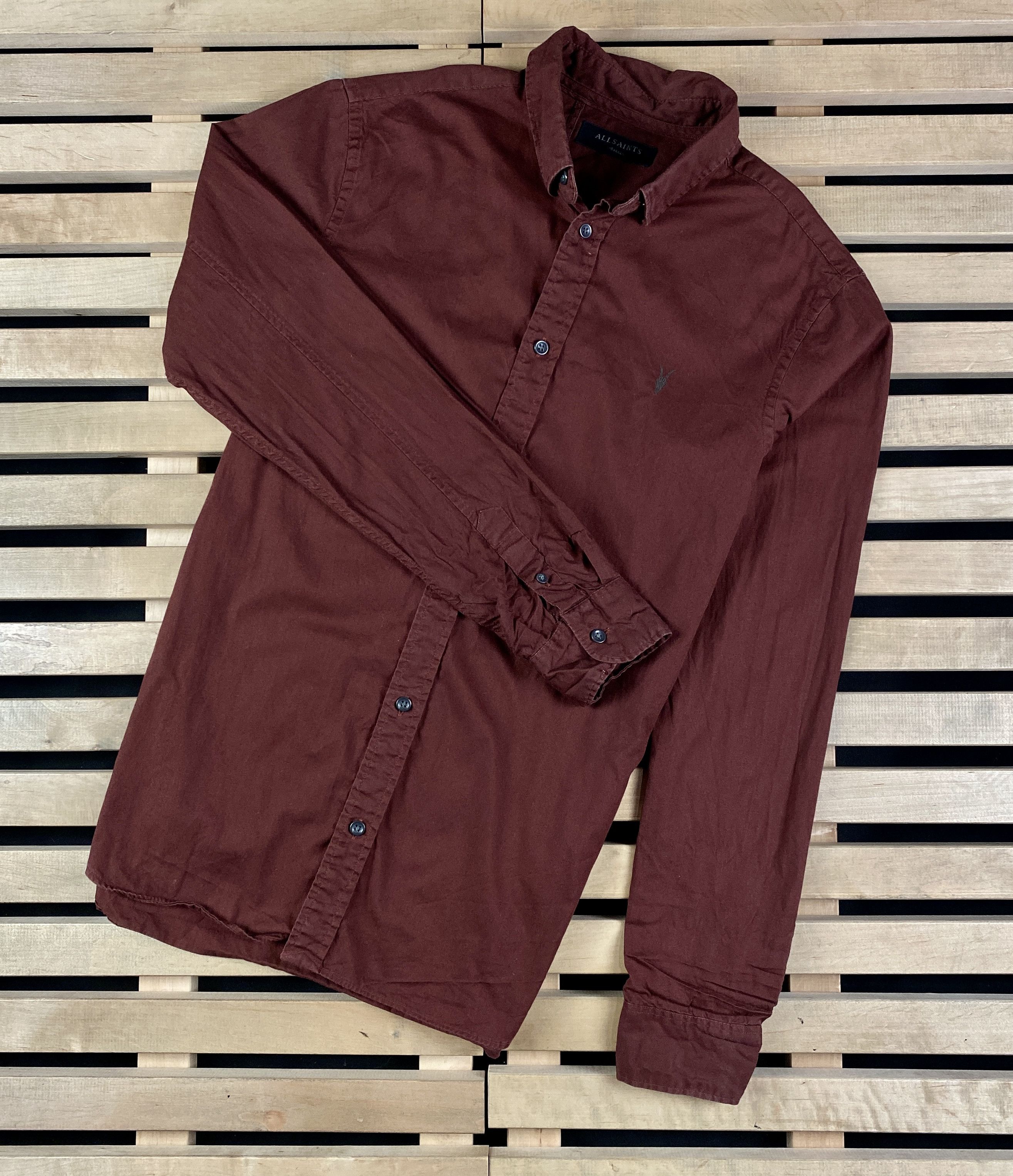 Allsaints Mens Shirt Long Sleeve Allsaints Size XS Size US XS / EU 42 / 0 - 1 Thumbnail