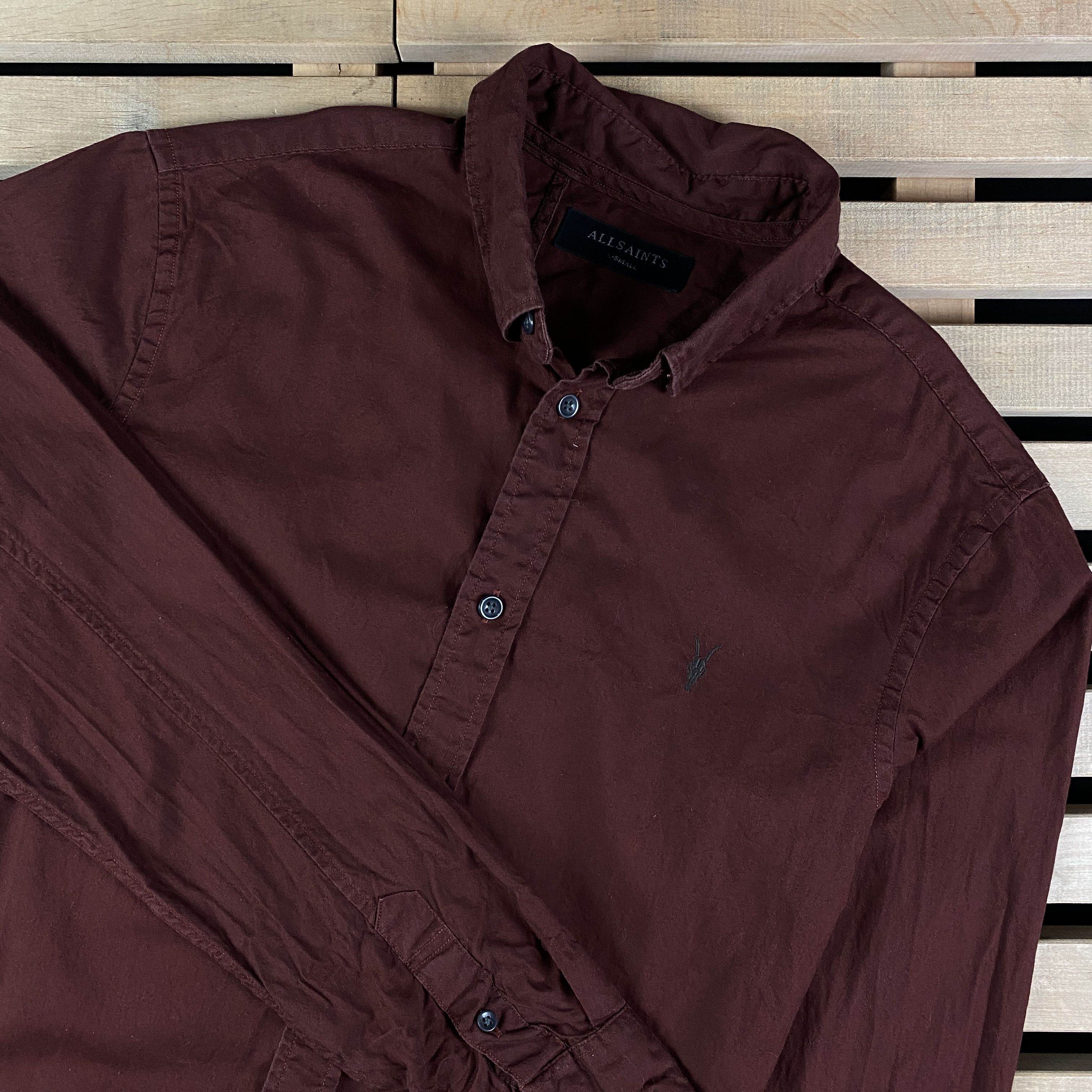 Allsaints Mens Shirt Long Sleeve Allsaints Size XS Size US XS / EU 42 / 0 - 2 Thumbnail
