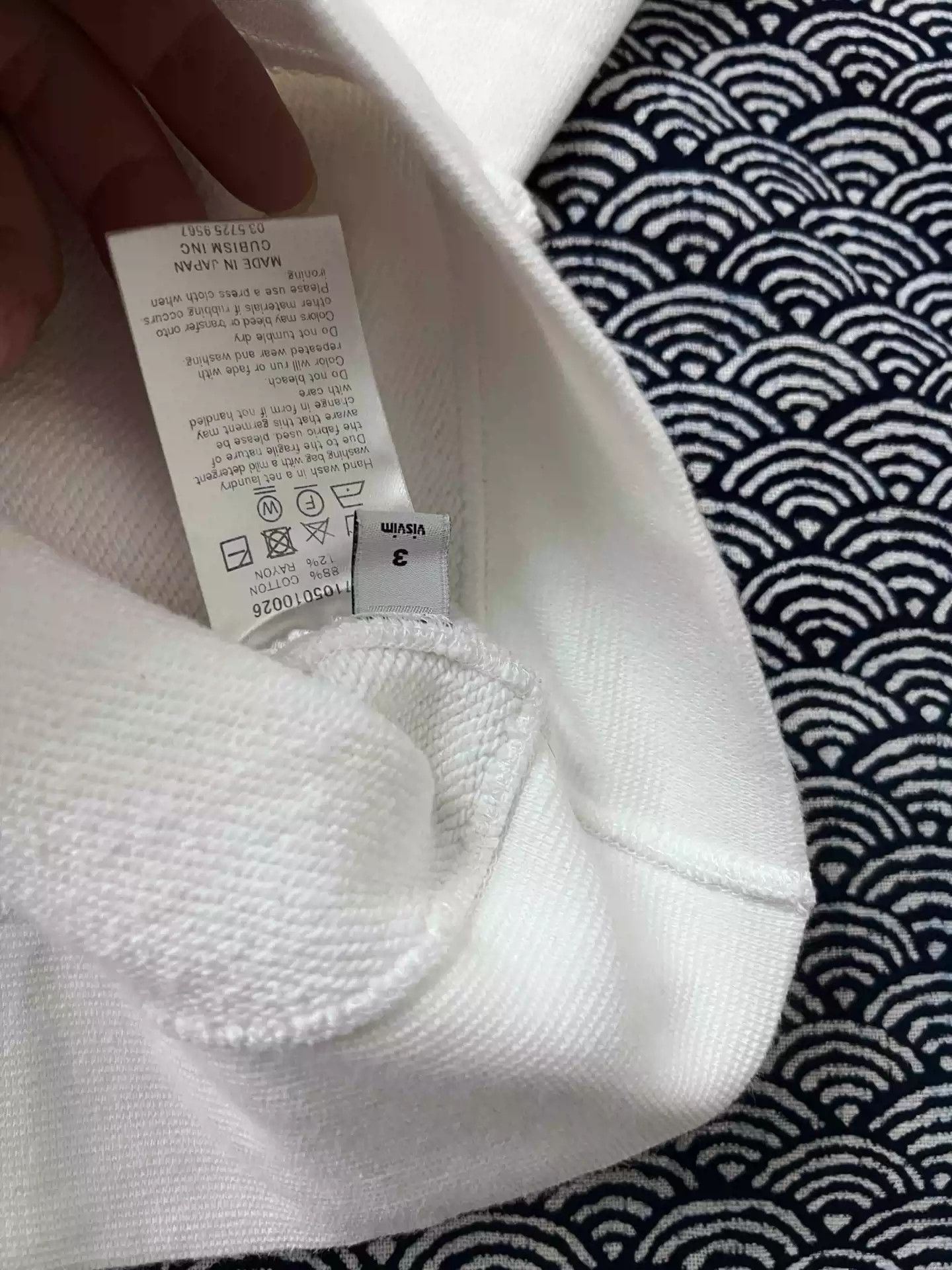 visvim 17ss JUMBO SWEAT
