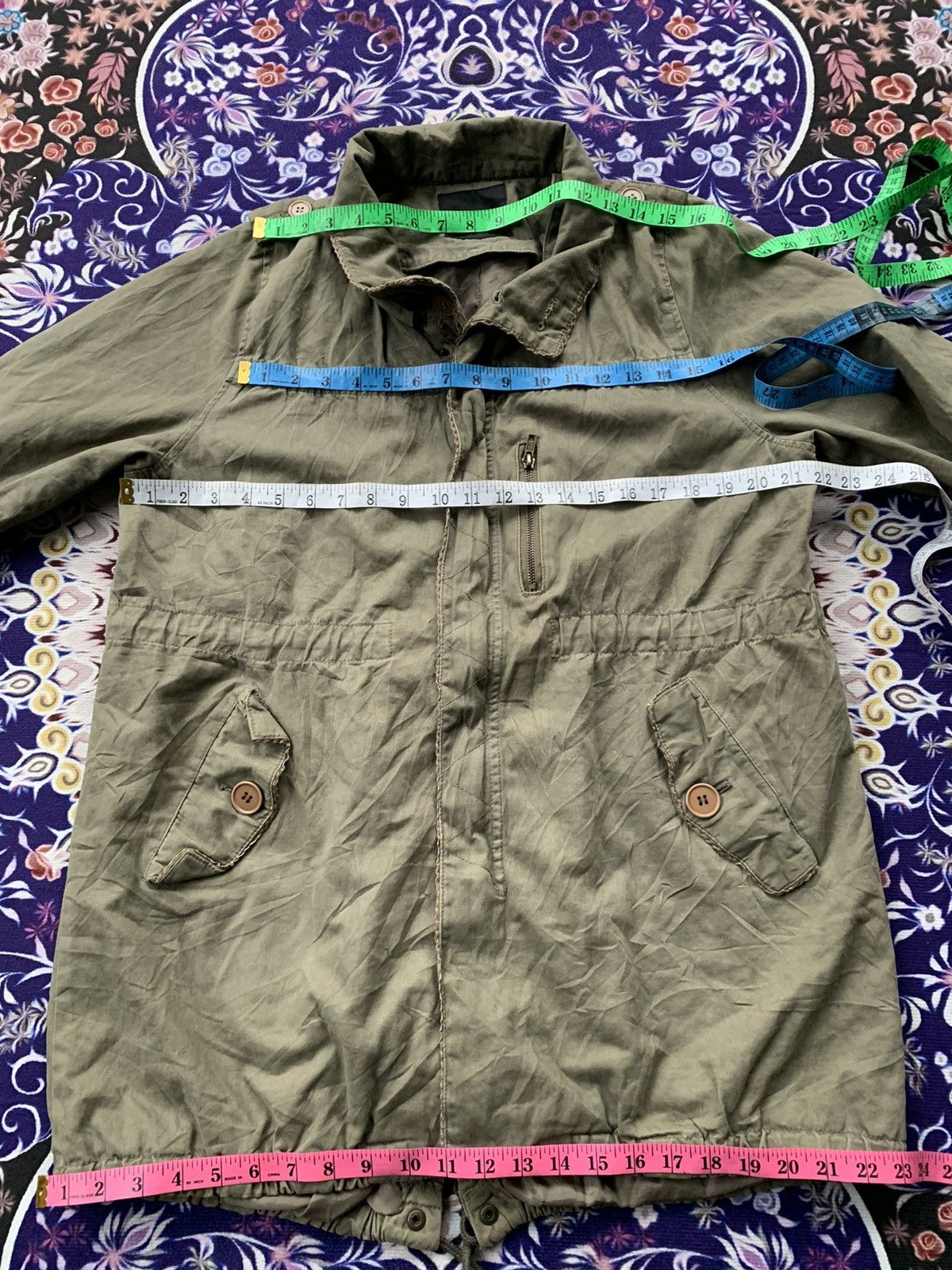 Japanese Brand World Wide Love Parkas Jacket Size US L / EU 52-54 / 3 - 4 Thumbnail