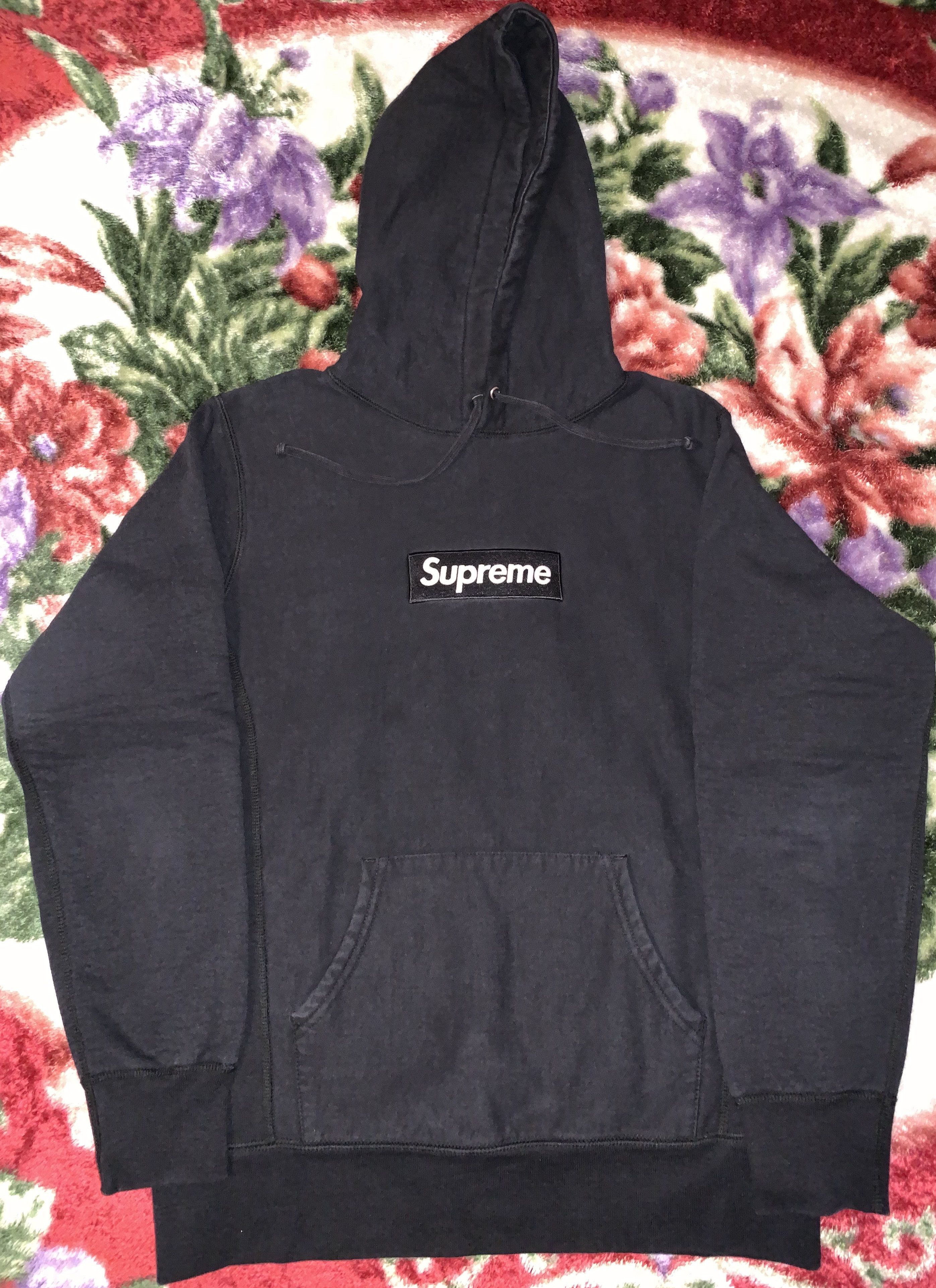 Supreme Fw 16 Black Box Logo Hoodie Grailed