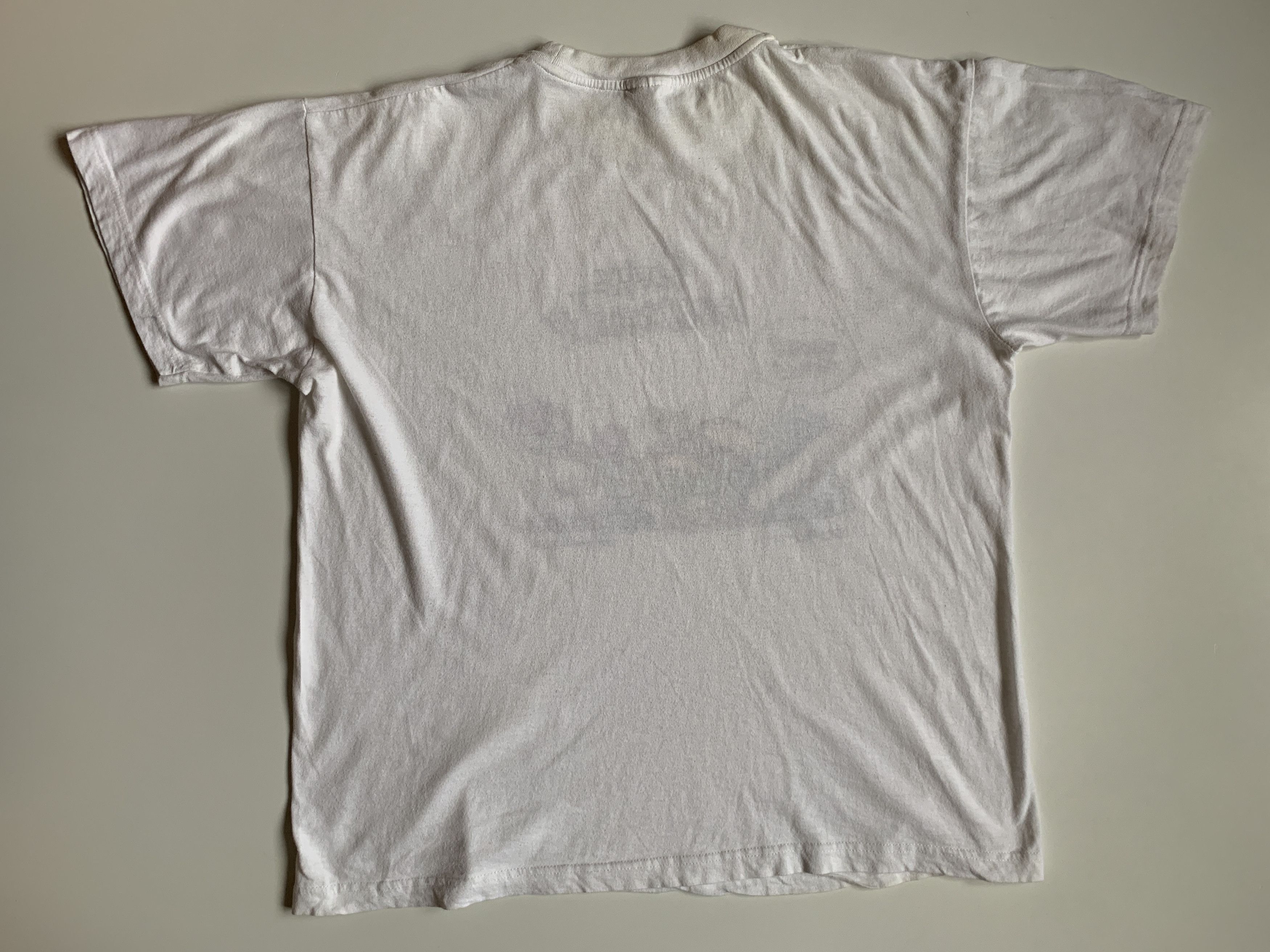 Cartoon Network "Le Piaf" Dan Sales Cartoon 2002 Vintage Men's T-shirt Size US XL / EU 56 / 4 - 4 Thumbnail