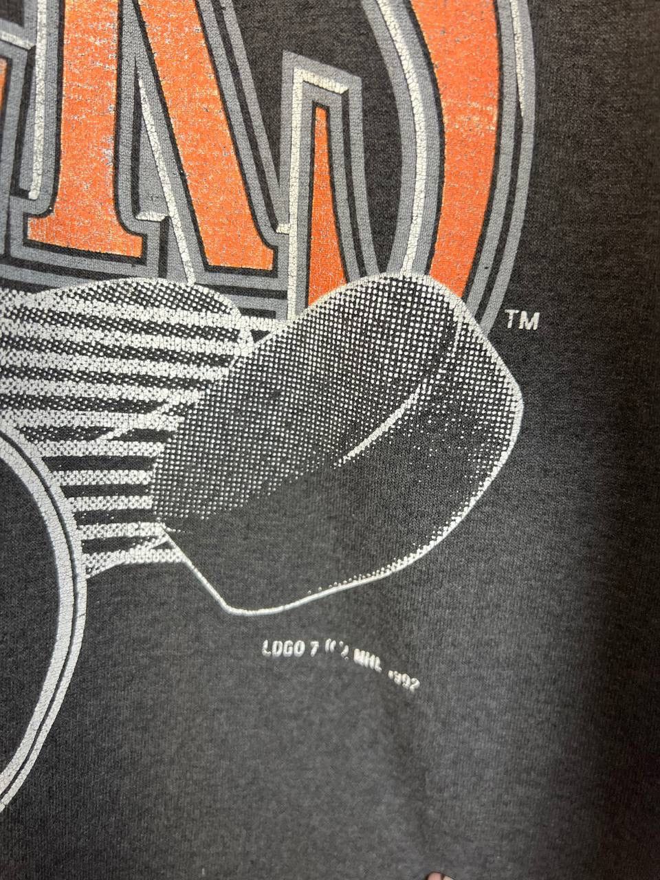 Vintage Philadelphia Flyers 88 1992 vintage t-shirt size Xl Size US XL / EU 56 / 4 - 2 Thumbnail