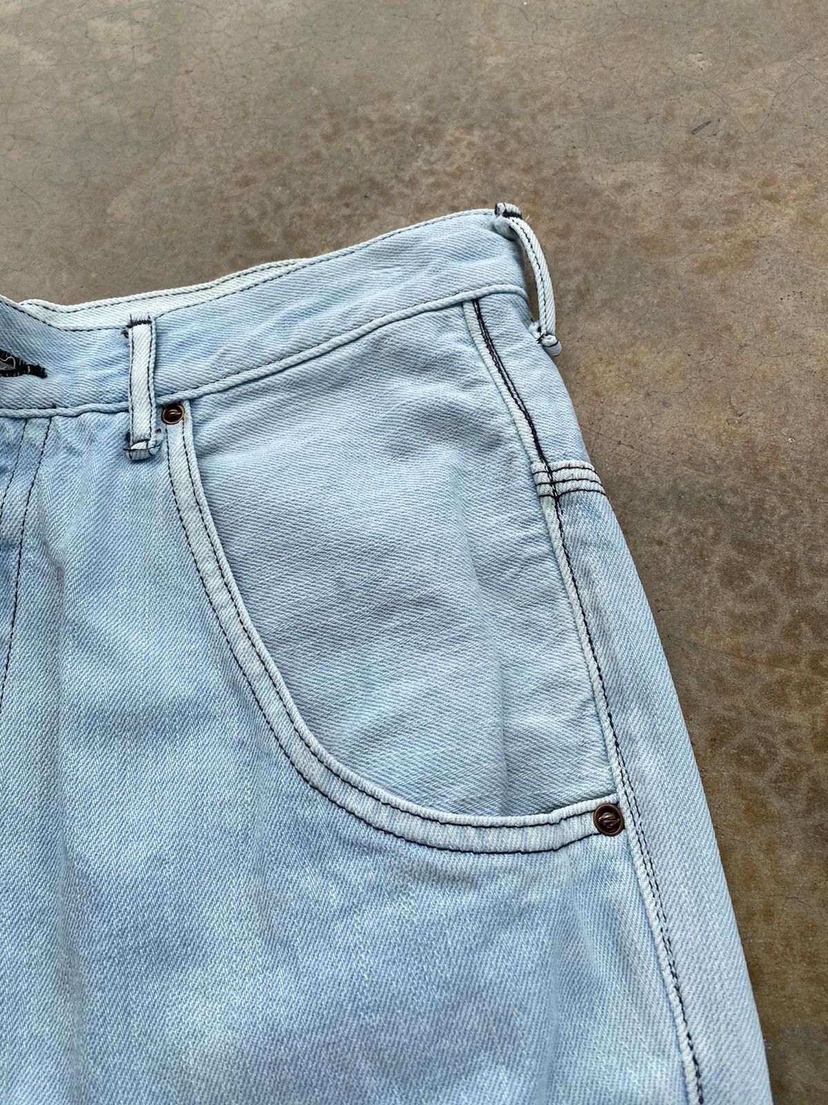 Kapital Vintage Kapital Hight Rise Denim Buckle Back Pants Size 29" - 10 Thumbnail