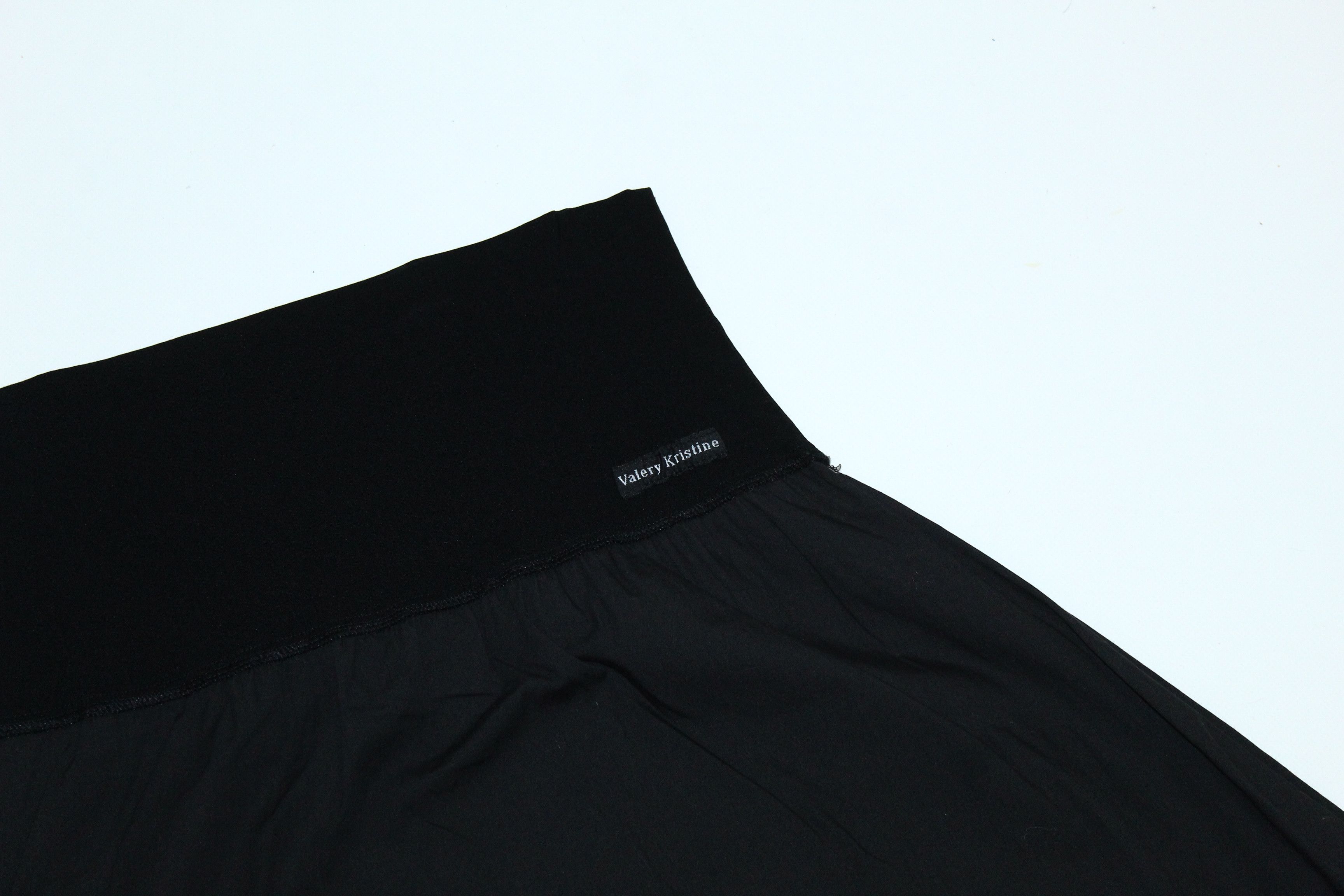 Japanese Brand Valery Kristine design balloon cotton skirt with patches Size 28" / US 6 / IT 42 - 6 Thumbnail