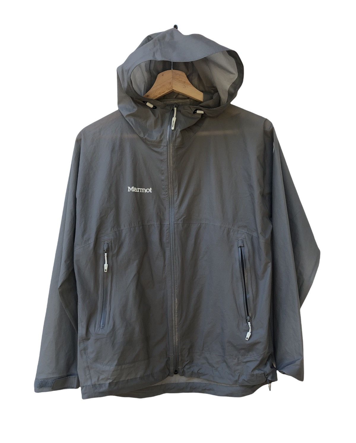 Japanese Brand marmot zeroo intergrity windbreaker hoodie jacket Size US S / EU 44-46 / 1 - 1 Thumbnail