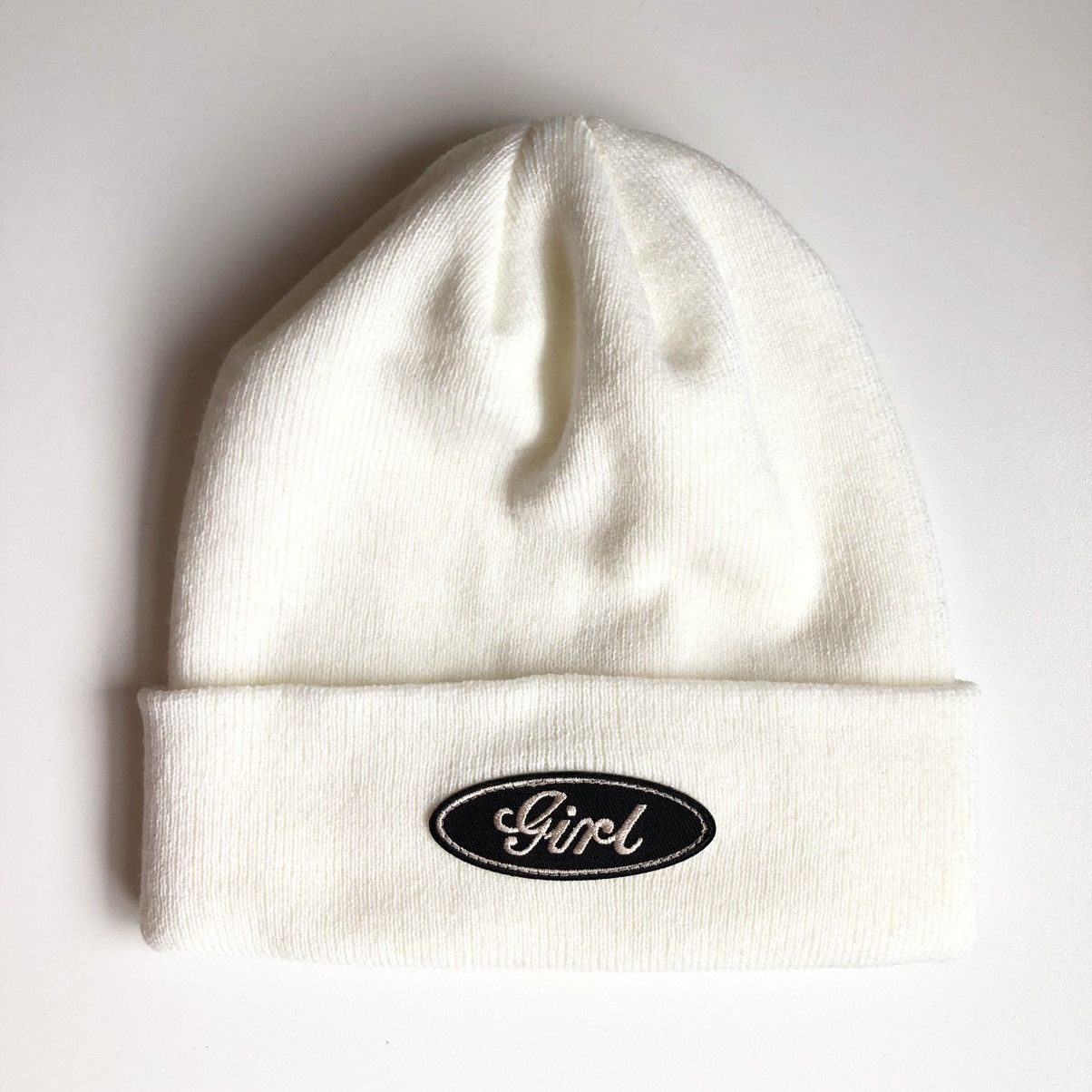 Girl Skateboards GIRL OVAL SCRIPT BEANIE - BONE Size ONE SIZE - 2 Thumbnail