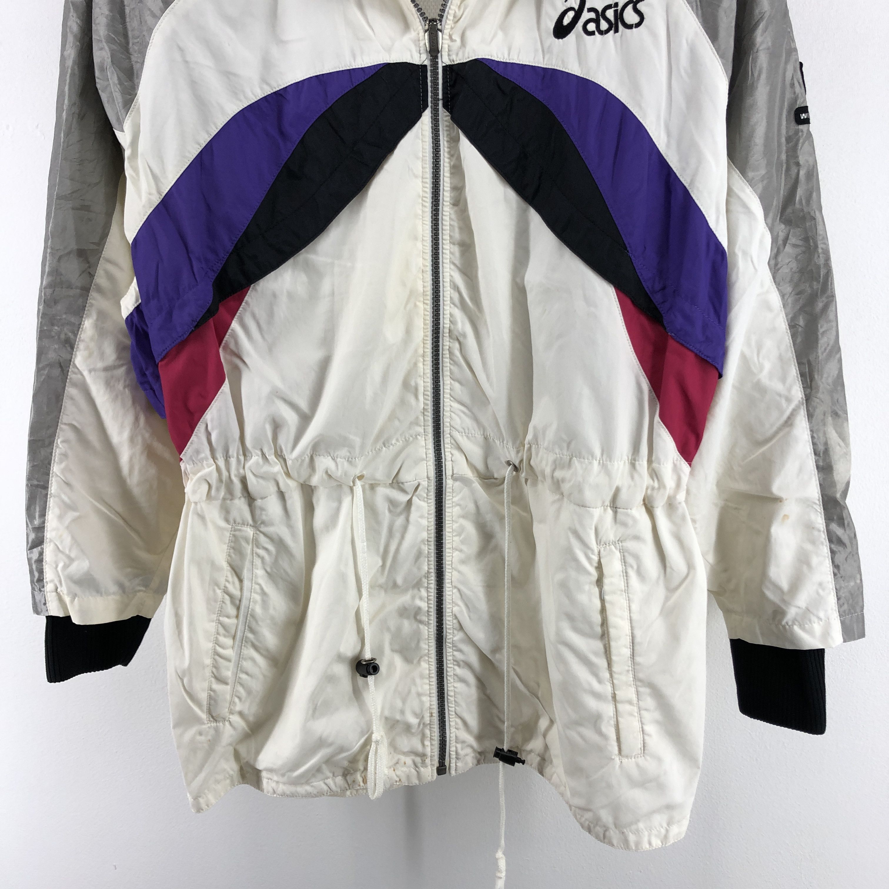 Asics ASICS WORLD PERFORMANCE Nylon Track Jacket #2621-94 Size US L / EU 52-54 / 3 - 5 Thumbnail