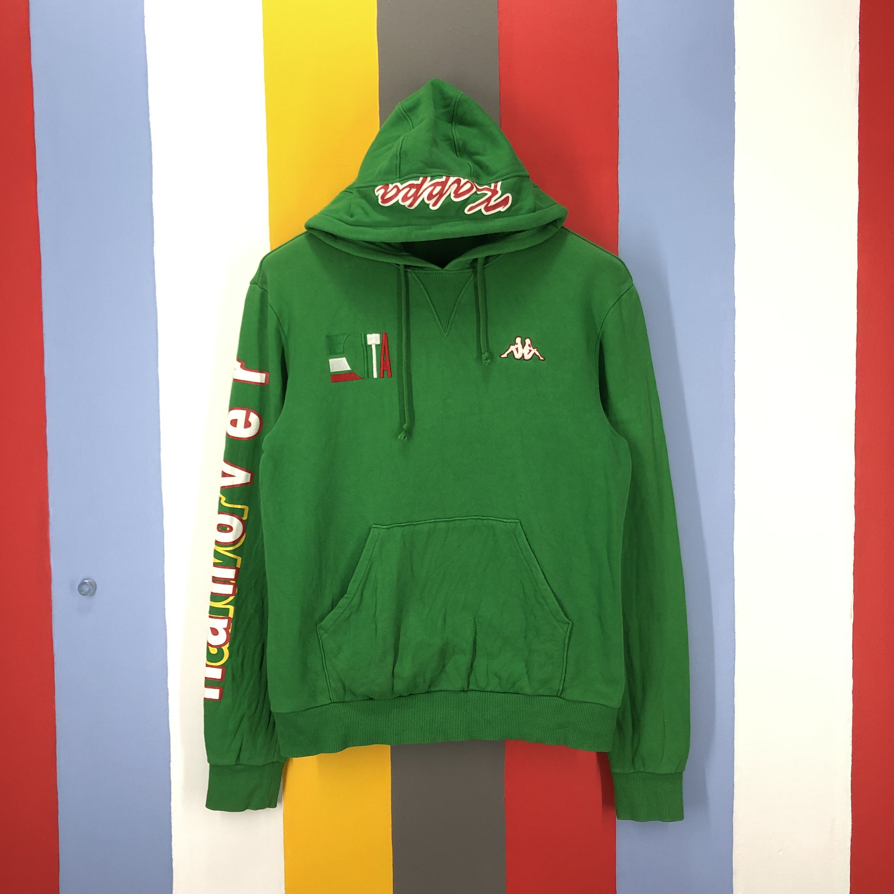 Kappa KAPPA HANOVER Rare Design Hoodie Pullover #0927/AI Size US S / EU 44-46 / 1 - 1 Thumbnail