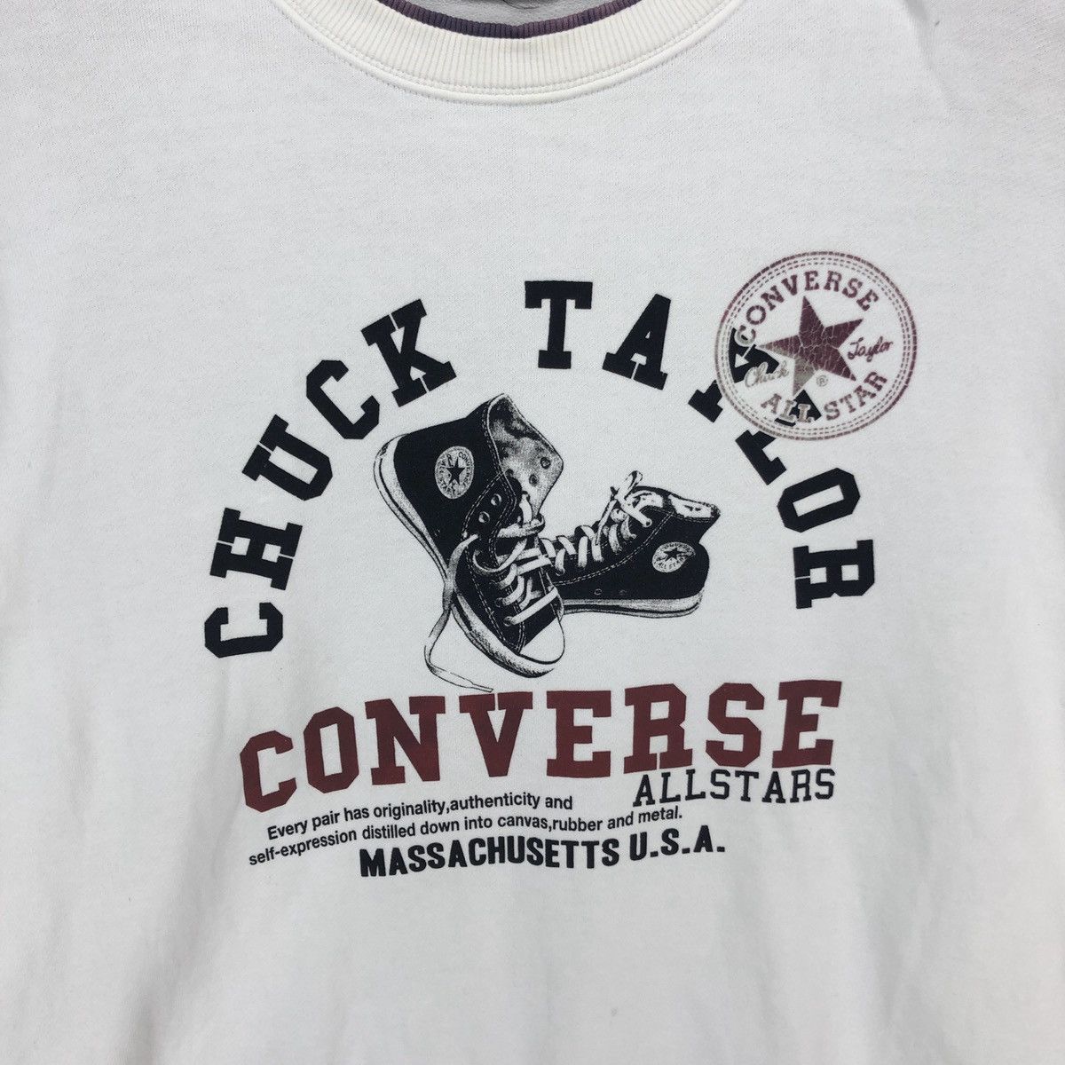 Converse CONVERSE CHUCK TAYLOR Crew Neck Sweatshirt #1429-51 Size US XXL / EU 58 / 5 - 2 Thumbnail