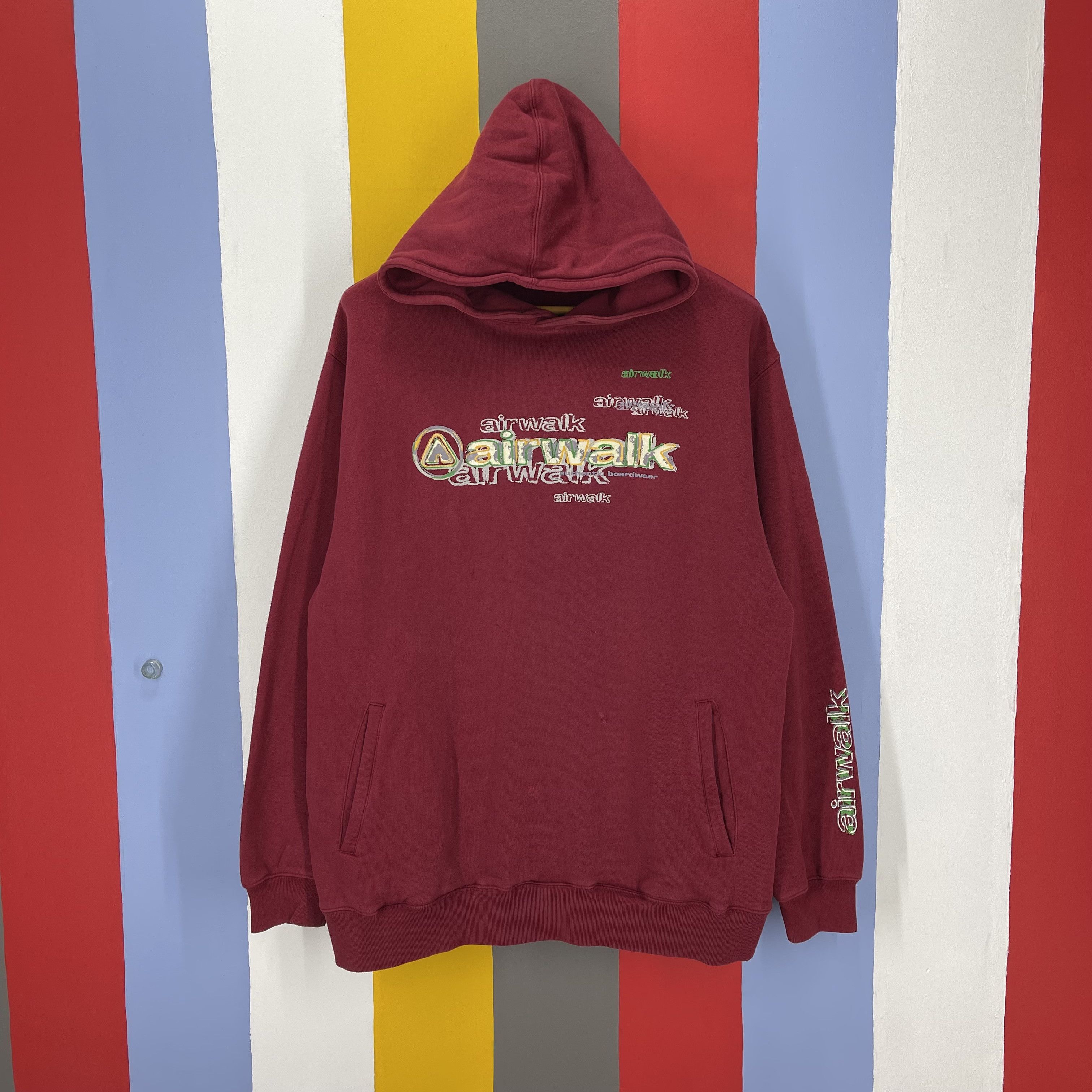 Airwalk AIRWALK Hoodie Pullover #1160/AO Size US L / EU 52-54 / 3 - 1 Thumbnail