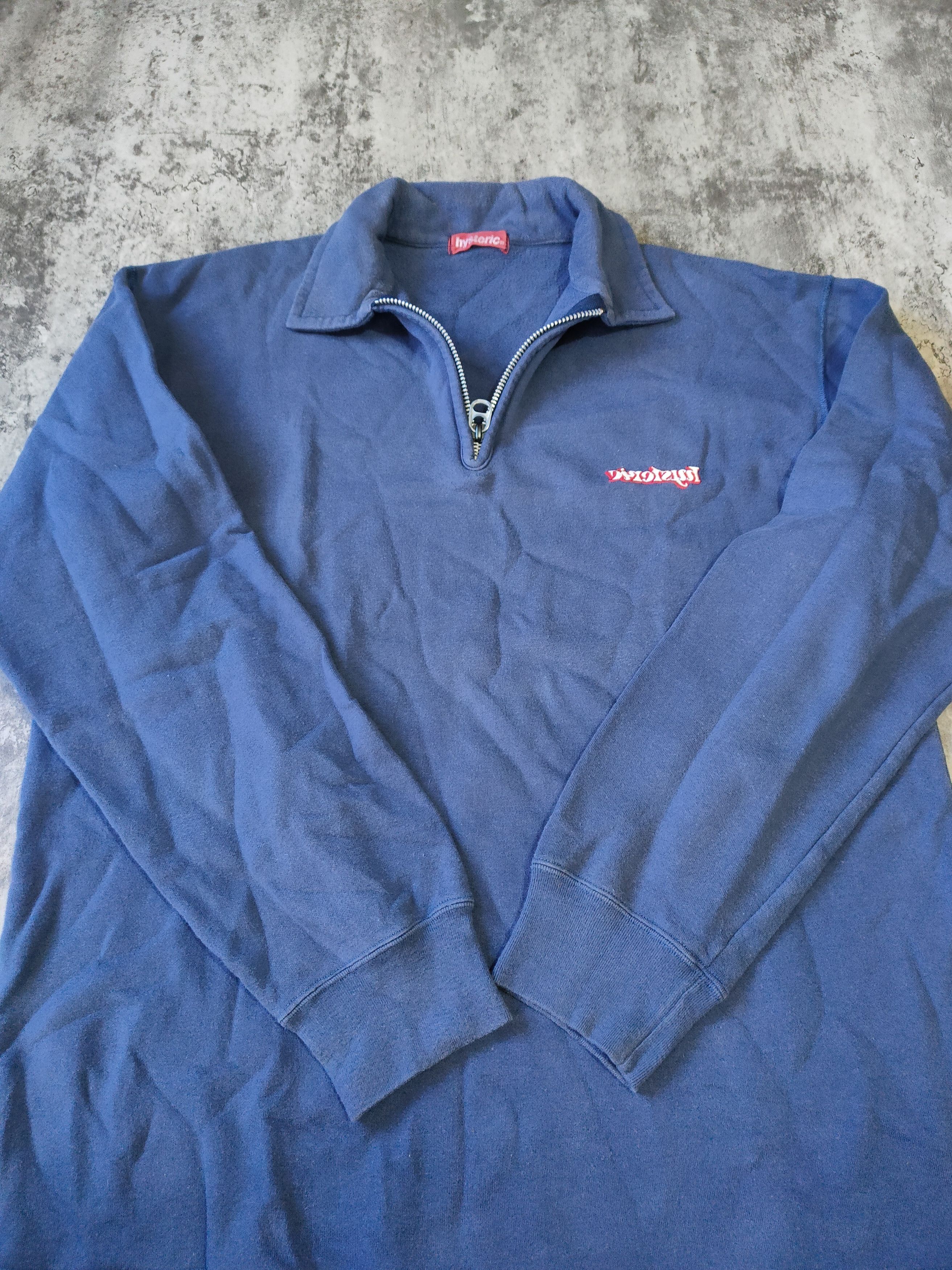Hysteric Glamour Vintage Hysteric Glamour Halfzip Sweatshirt Size US L / EU 52-54 / 3 - 2 Thumbnail