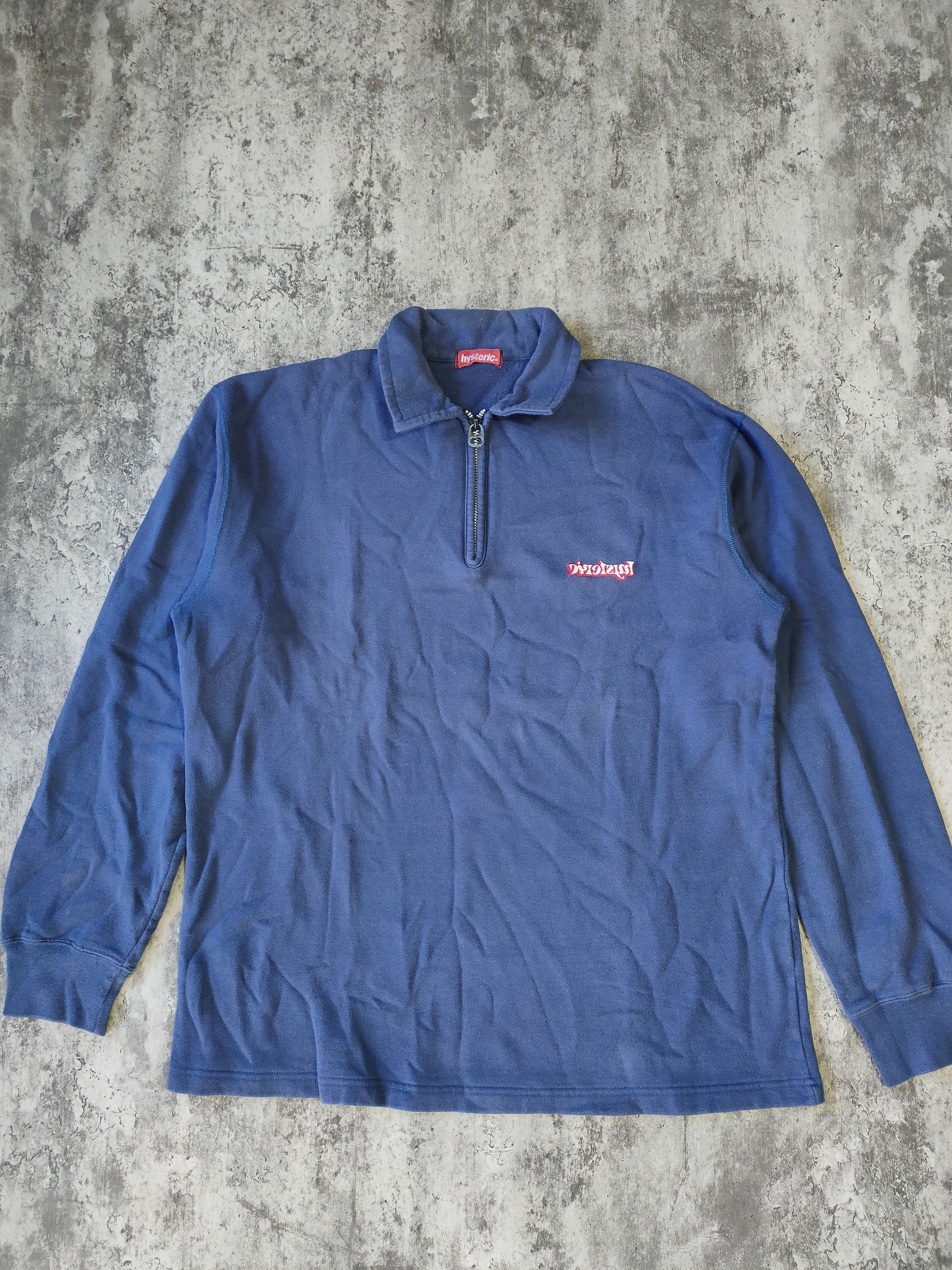 Hysteric Glamour Vintage Hysteric Glamour Halfzip Sweatshirt Size US L / EU 52-54 / 3 - 5 Thumbnail