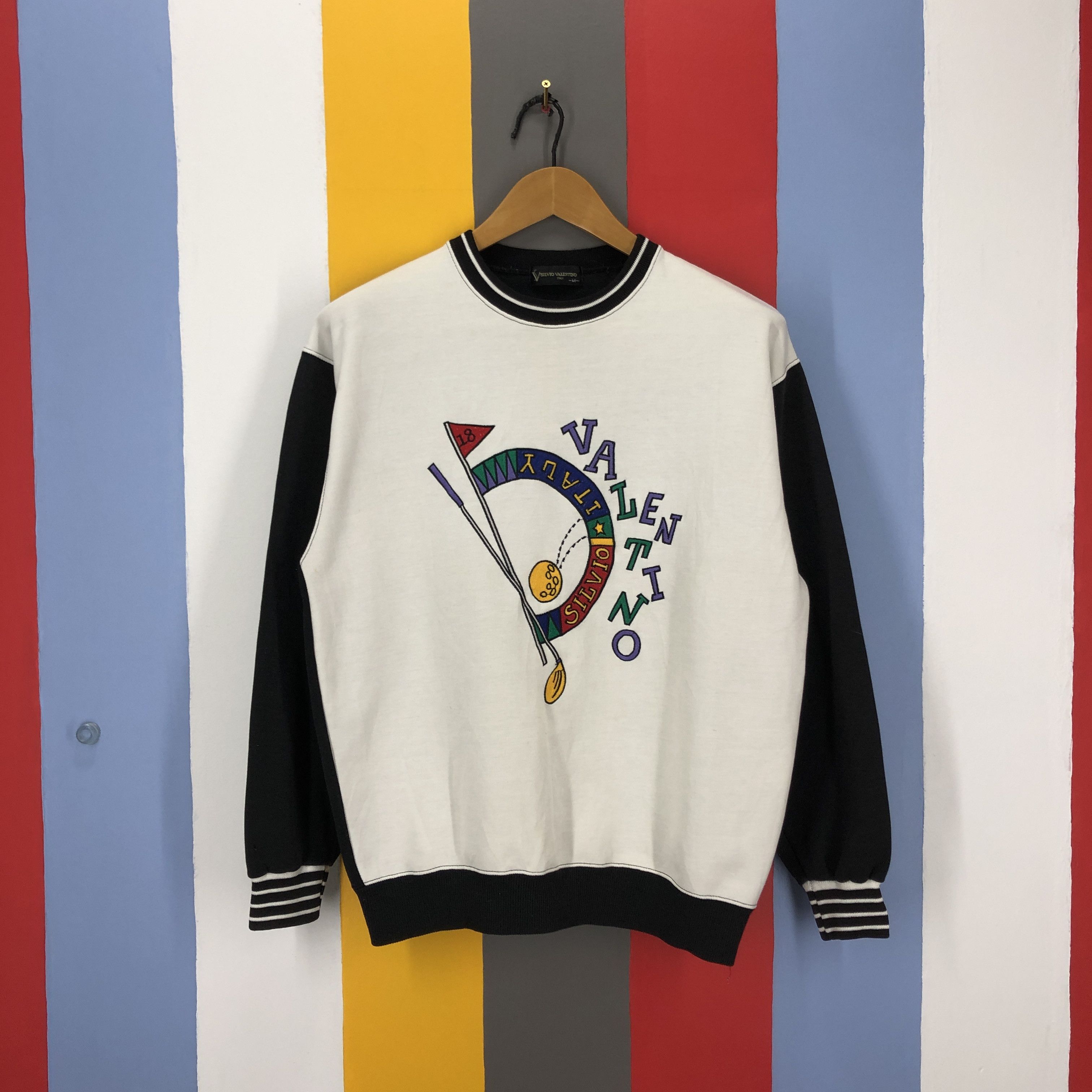CLAUDIO VALENTINO Crew Neck Sweatshirt #1044/AK