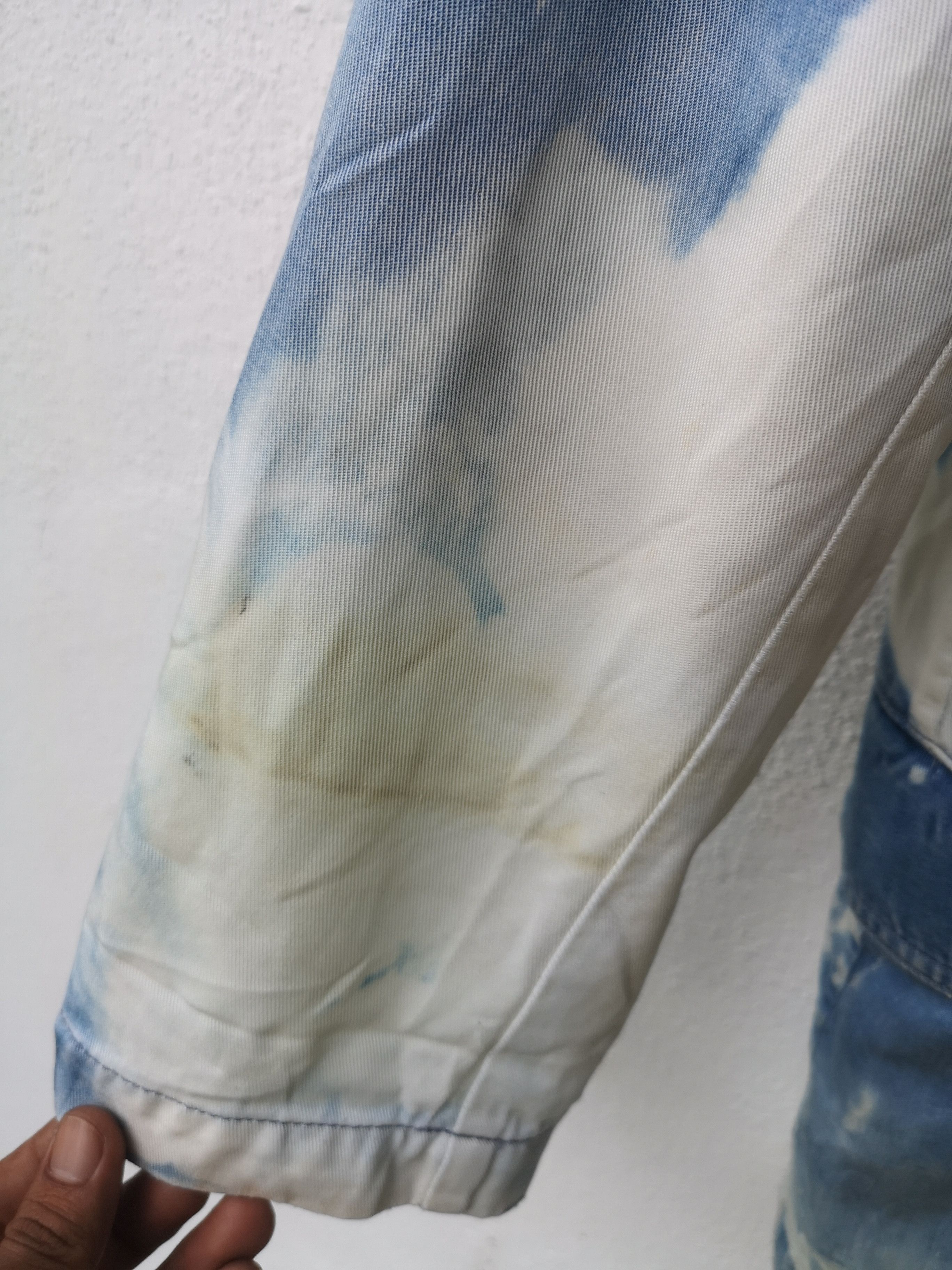 Japanese Brand Japanese Brand PERPCS Distressed Blazer Jacket Acidwash Size 40R - 7 Thumbnail