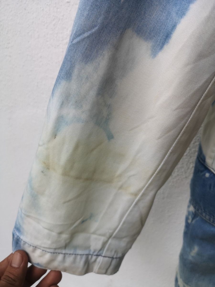 Japanese Brand Japanese Brand PERPCS Distressed Blazer Jacket Acidwash Size 40R - 5 Thumbnail
