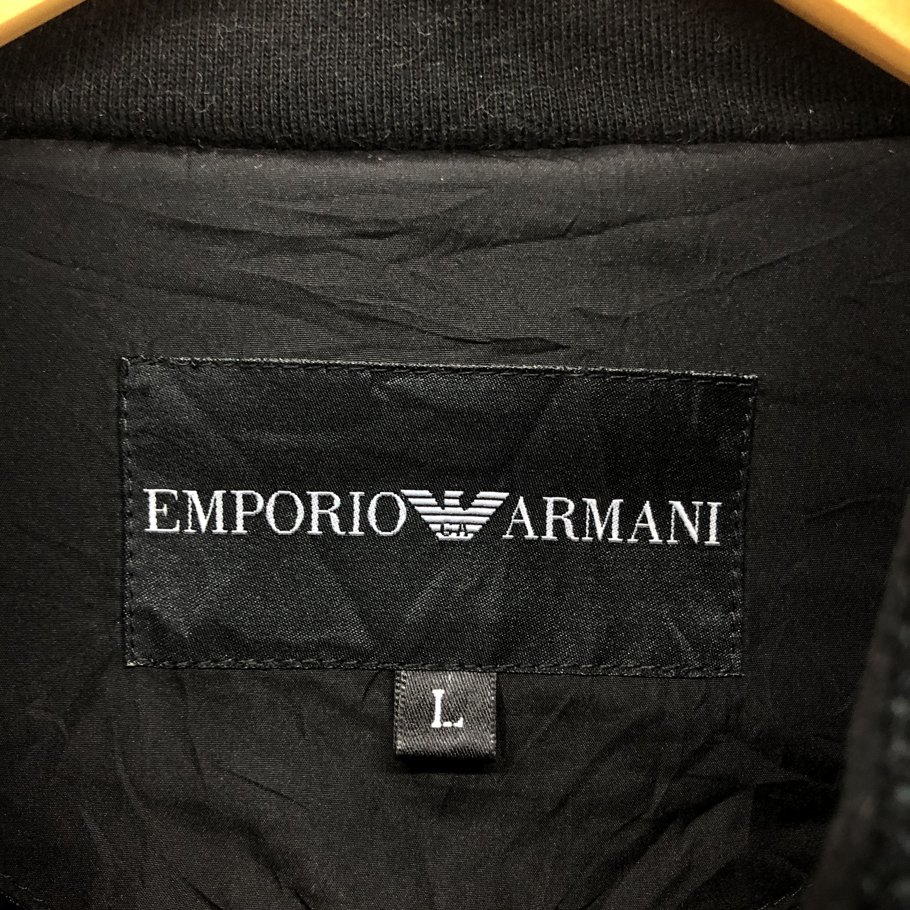 Emporio Armani EMPORIO ARMANI Zipper Jacket #0687/AD Size US S / EU 44-46 / 1 - 7 Thumbnail