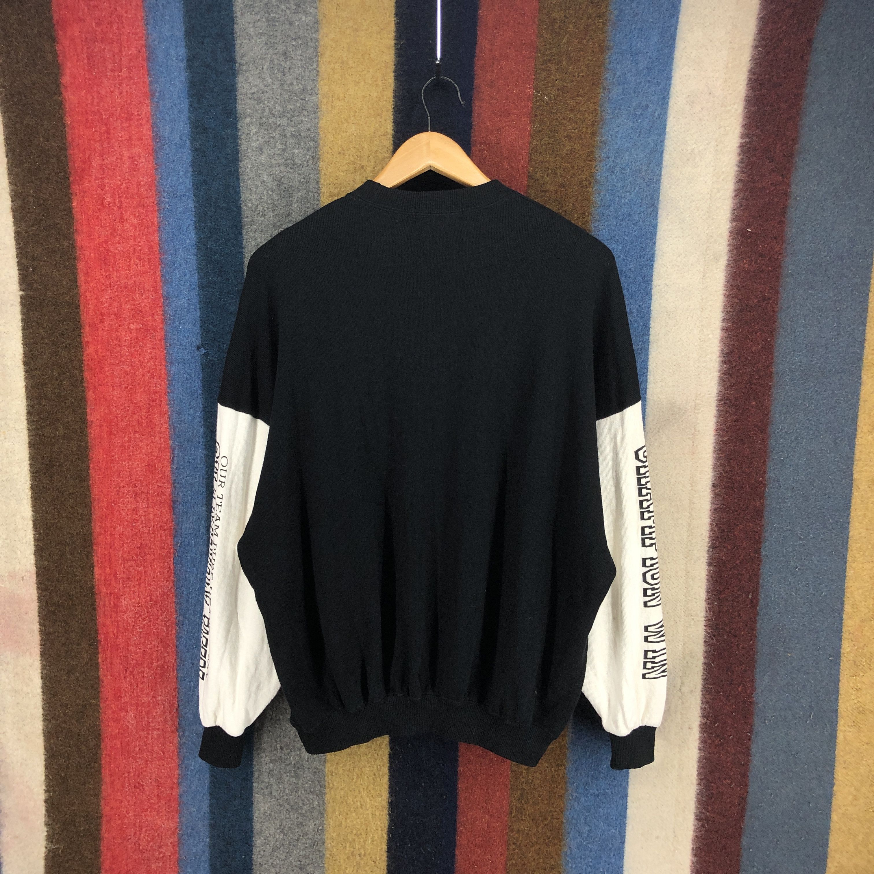Japanese Brand Champion Win by PASSAGE Crew Neck Sweatshirt #0407/Q Size US L / EU 52-54 / 3 - 12 Thumbnail