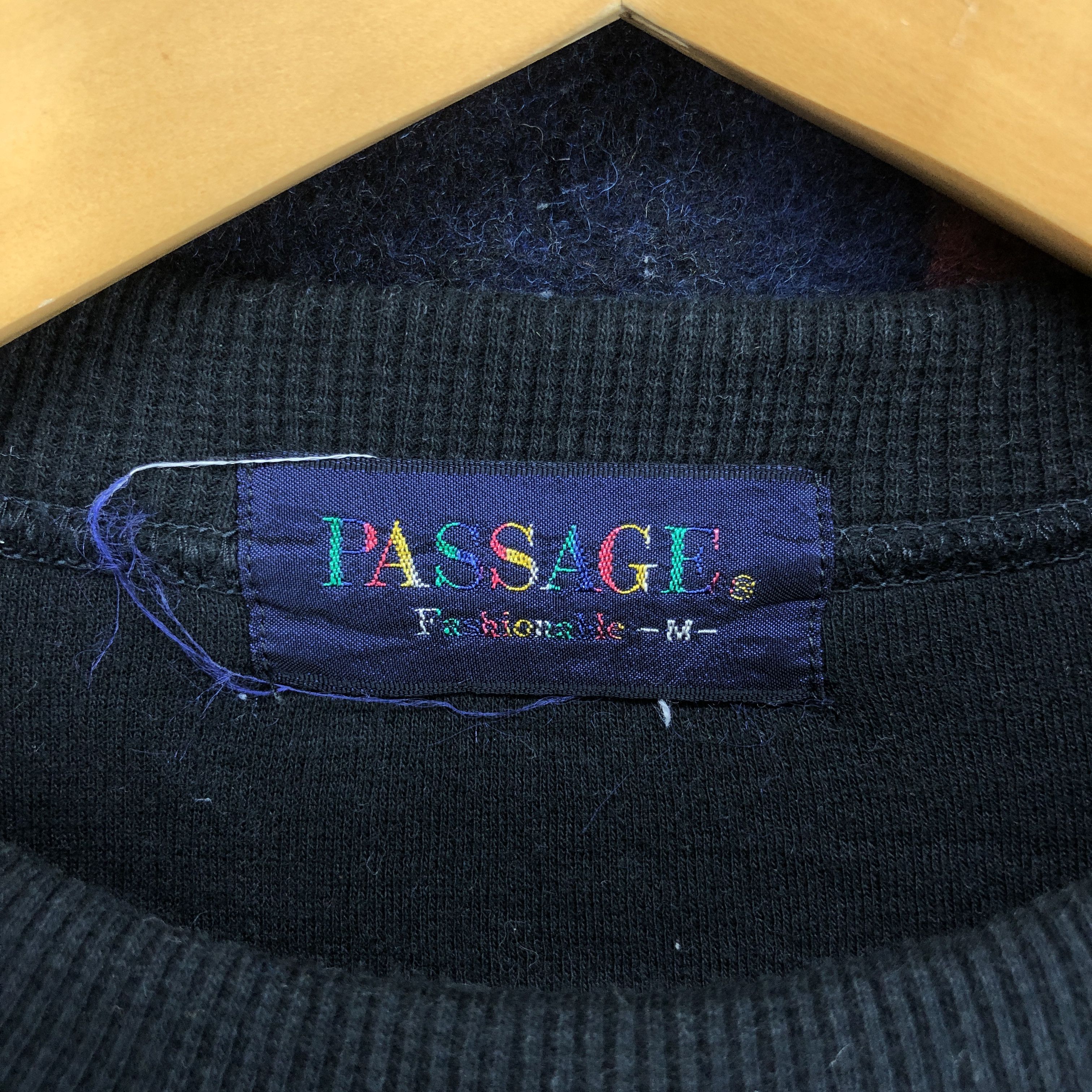 Japanese Brand Champion Win by PASSAGE Crew Neck Sweatshirt #0407/Q Size US L / EU 52-54 / 3 - 9 Thumbnail