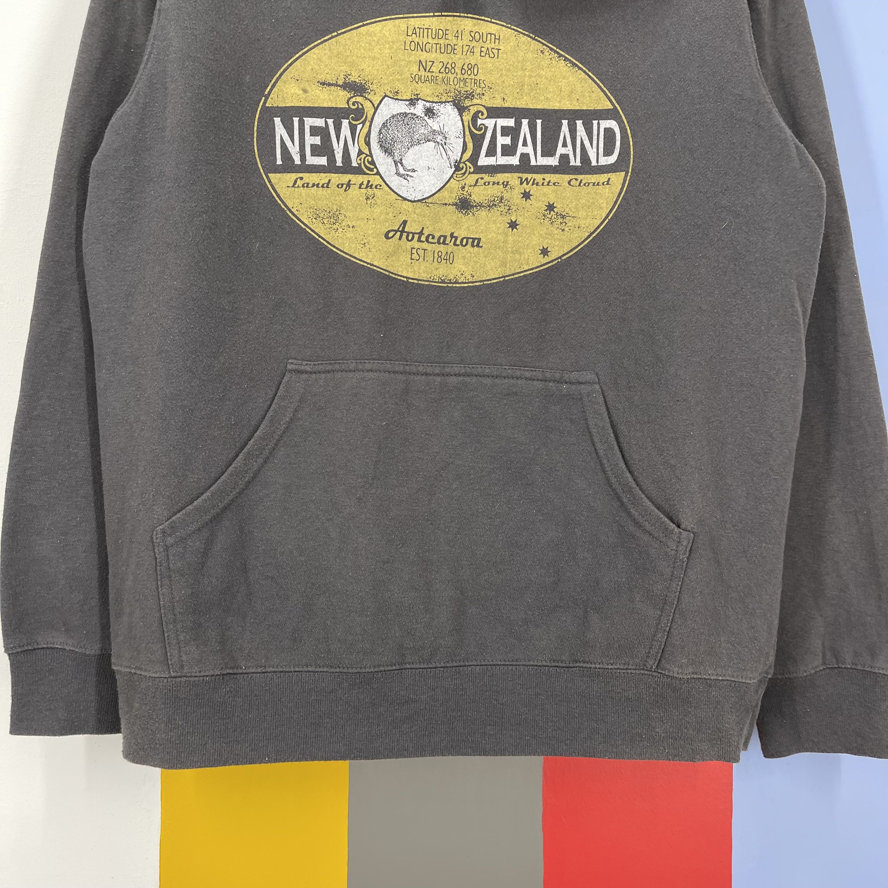 Kiwi WILD KIWI NEW ZEALAND Hoodie Pullover #1158/AO Size US M / EU 48-50 / 2 - 4 Thumbnail