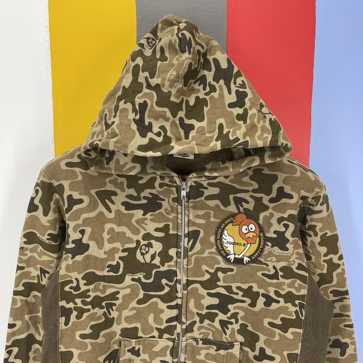 Japanese Brand ROAD STROLLER USAF Zipper Hoodie #1090/AM Size US S / EU 44-46 / 1 - 2 Thumbnail