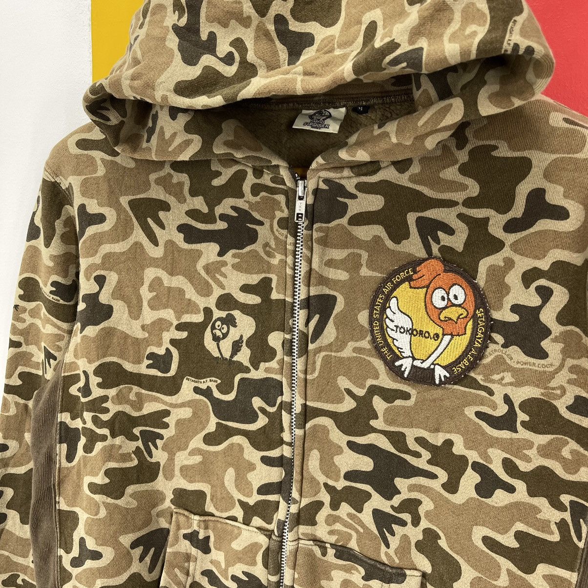 Japanese Brand ROAD STROLLER USAF Zipper Hoodie #1090/AM Size US S / EU 44-46 / 1 - 3 Thumbnail