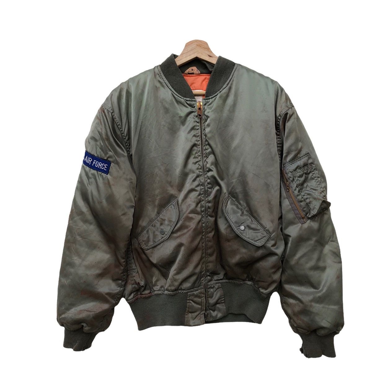 Japanese Brand VINTAGE JAPANESE BRAND HOUSTON BOMBER JACKET Size US M / EU 48-50 / 2 - 1 Thumbnail