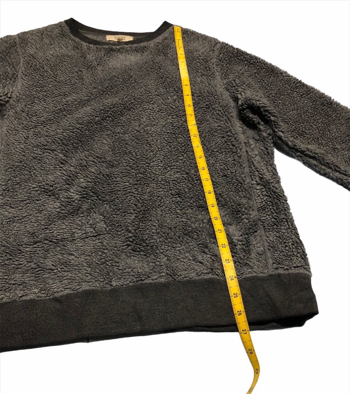 Beams Plus Japanese Brand B:Ming Sweatshirt Fleece deep pile Pullover Size US L / EU 52-54 / 3 - 4 Thumbnail