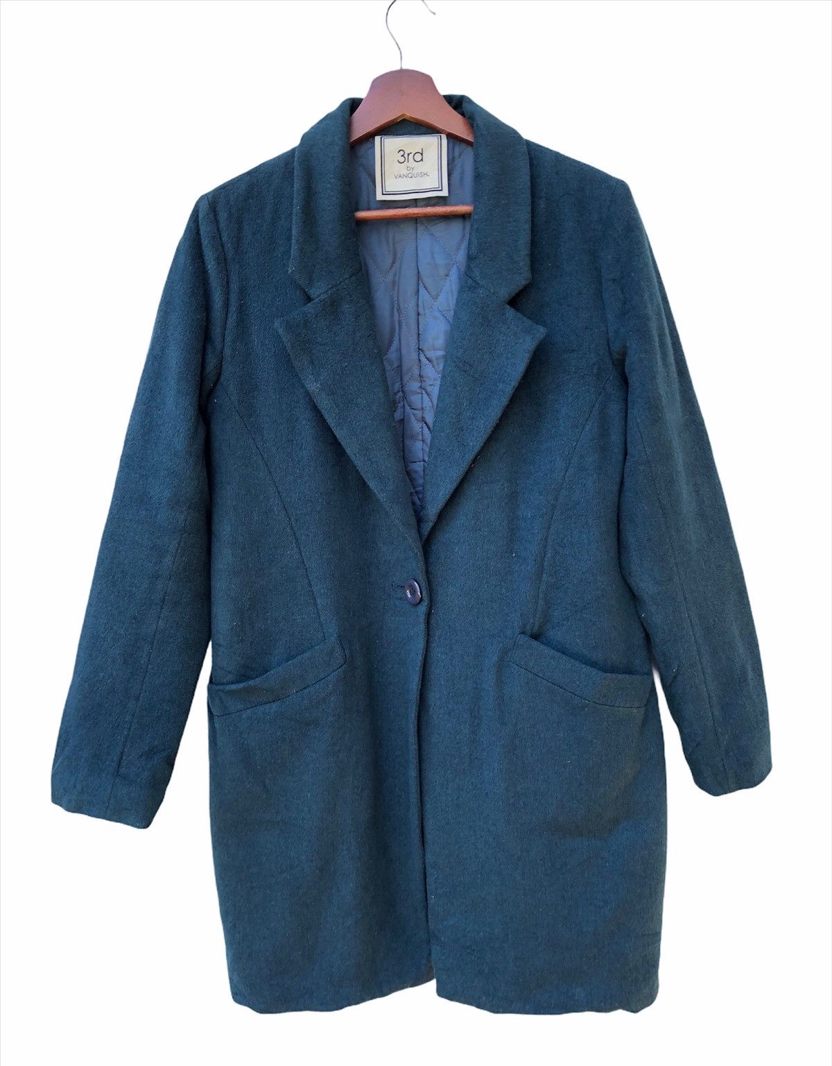 Japanese Brand 3RD by Vanquish Wool Double Breast Parkas Jacket Size M / US 6-8 / IT 42-44 - 1 Thumbnail