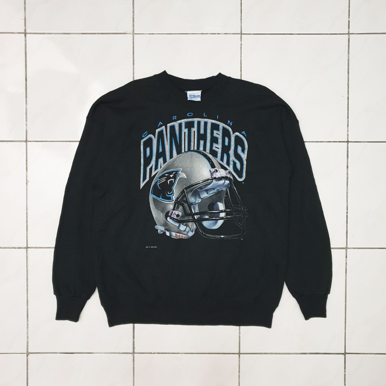 NFL Vintage 1993 NFL Carolina Panthers Sweatshirt Size US XL / EU 56 / 4 - 1 Thumbnail