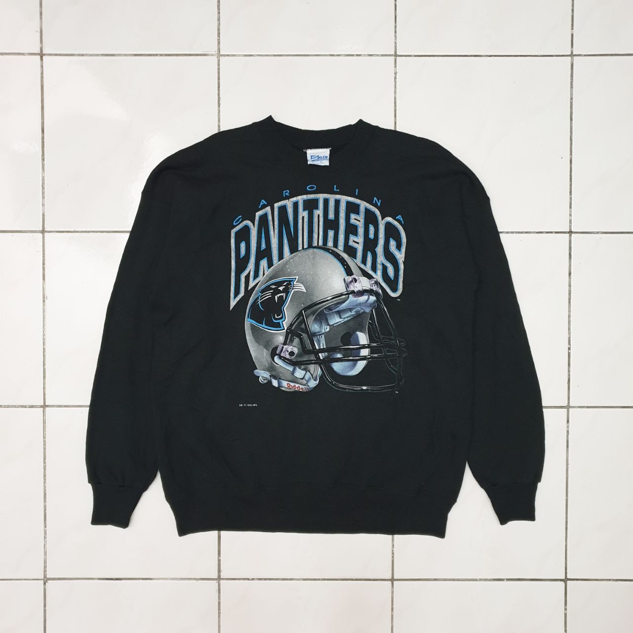 Vintage '93 CAROLINA PANTHERS NFL Salem Sportswear Sweatshirt XL