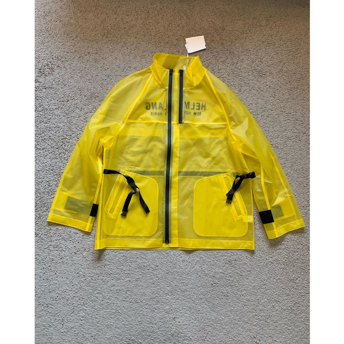 Helmut Lang HELMUT LANG LOGO TECH JACKET Size US XL / EU 56 / 4 - 11 Thumbnail