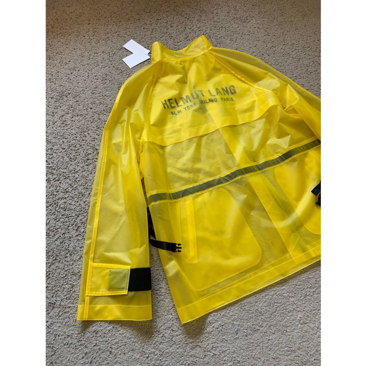 Helmut Lang HELMUT LANG LOGO TECH JACKET Size US XL / EU 56 / 4 - 23 Thumbnail