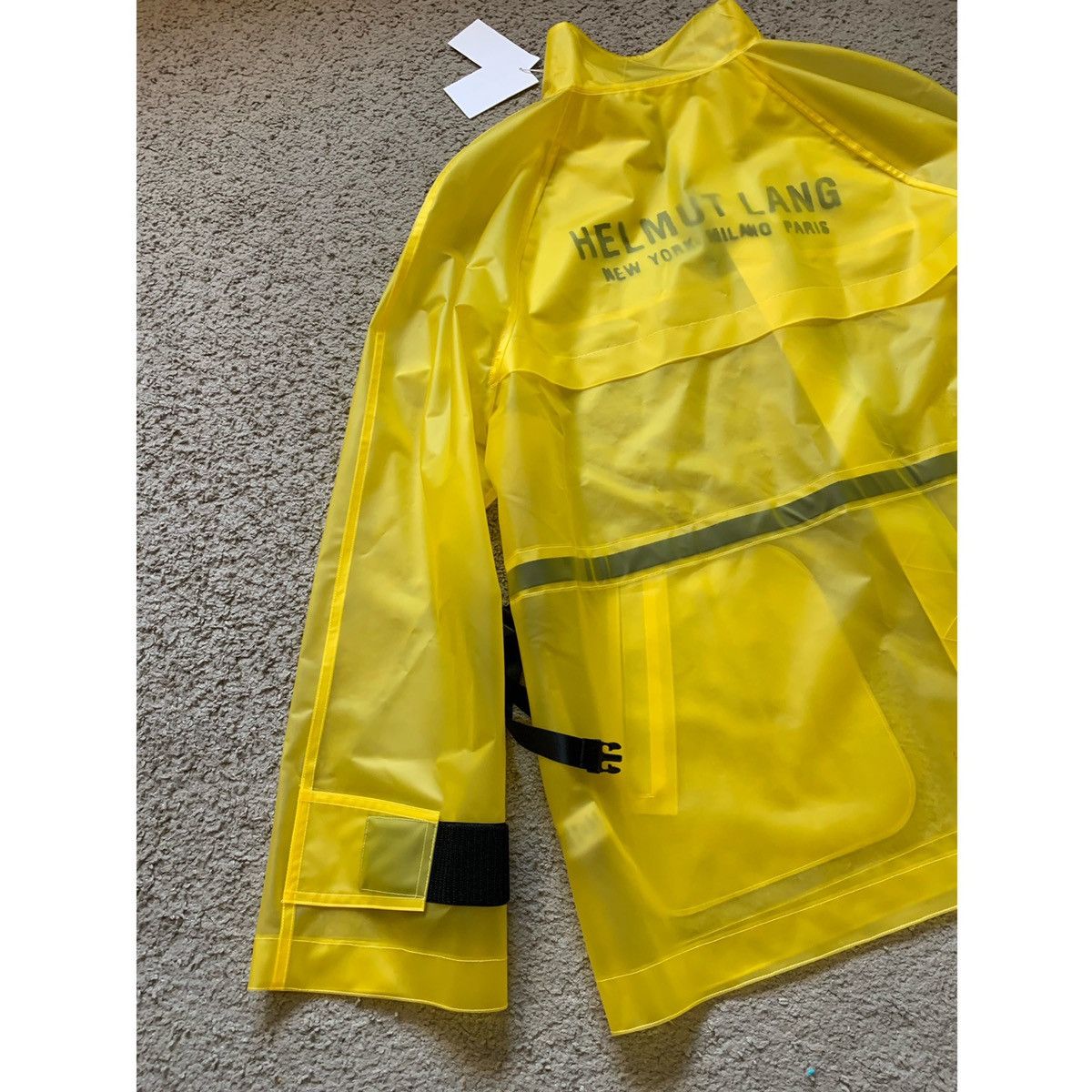 Helmut Lang HELMUT LANG LOGO TECH JACKET Size US XL / EU 56 / 4 - 12 Thumbnail